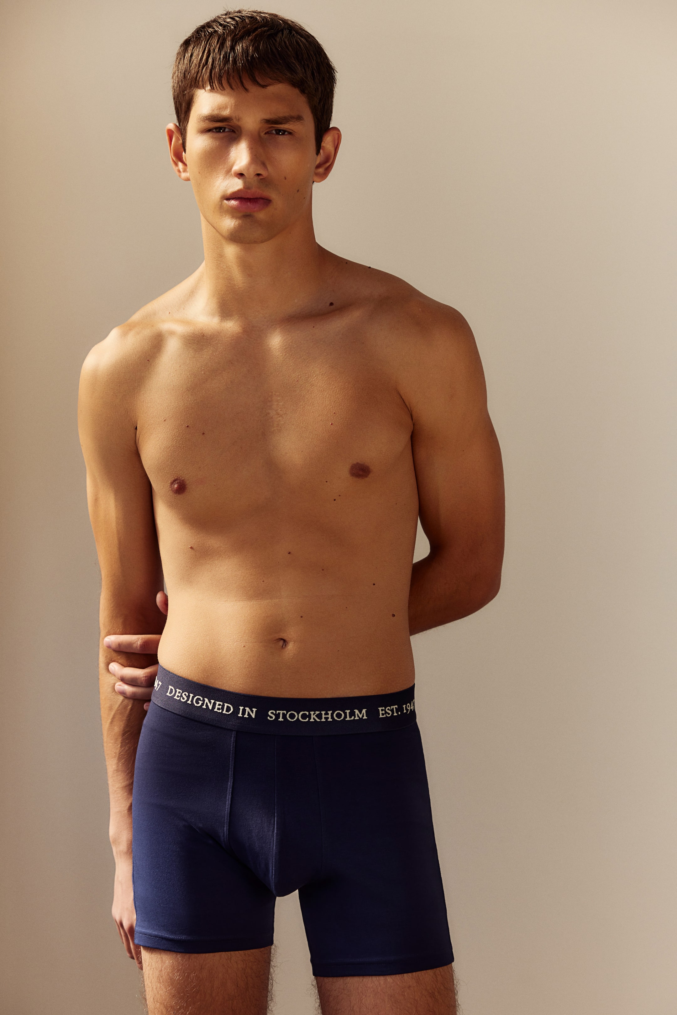 Трусы-боксеры средней длины из лайкры в 3-х упаковках от H-M 3790₽