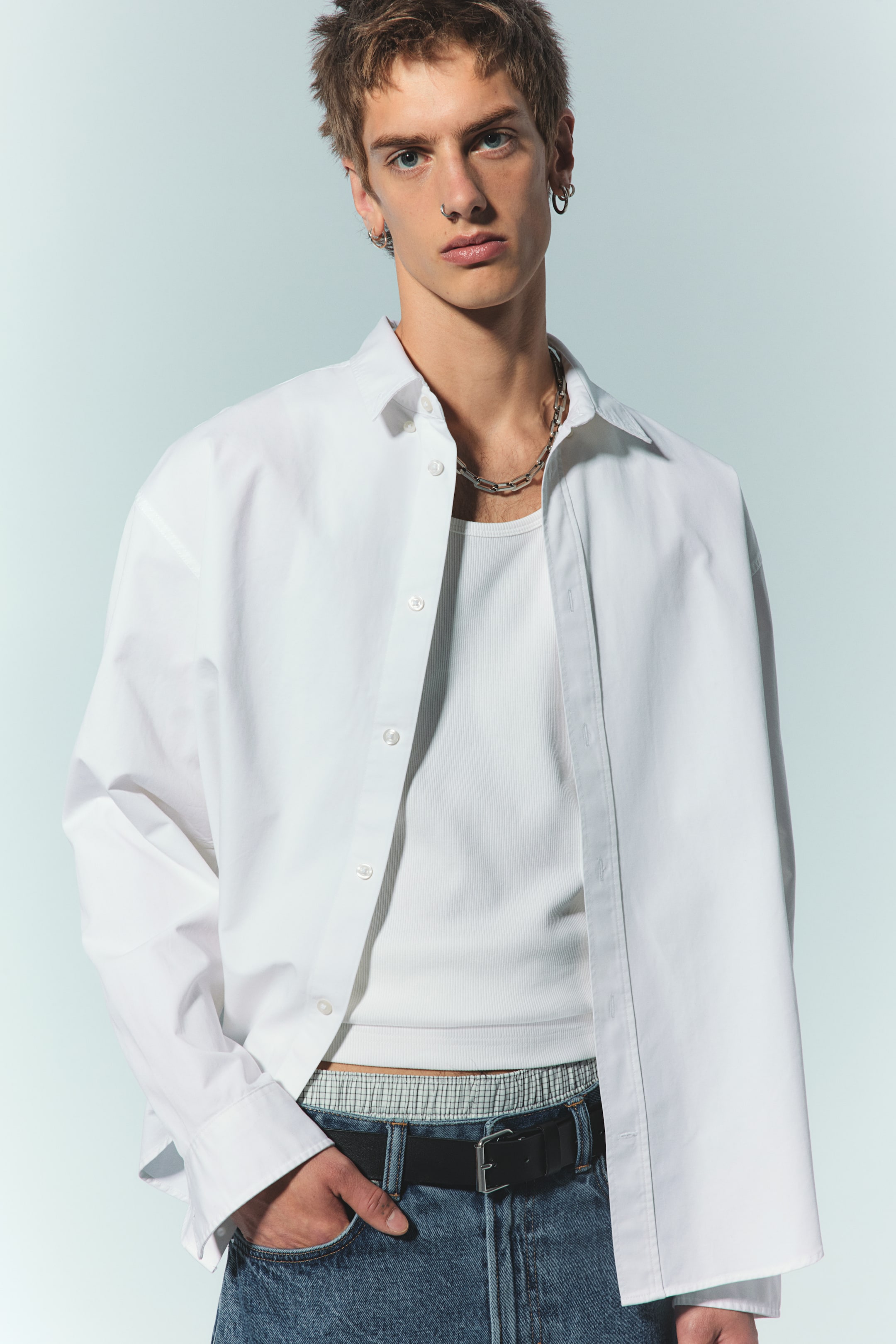 Рубашка свободного кроя от H-M 3790₽