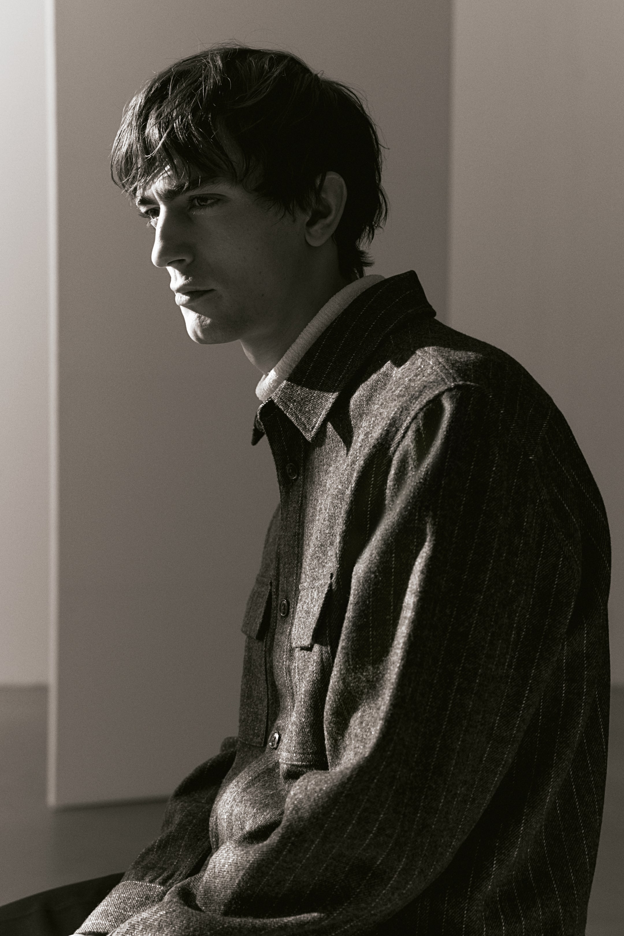 Верхняя рубашка из войлока обычного покроя от H-M 3390₽