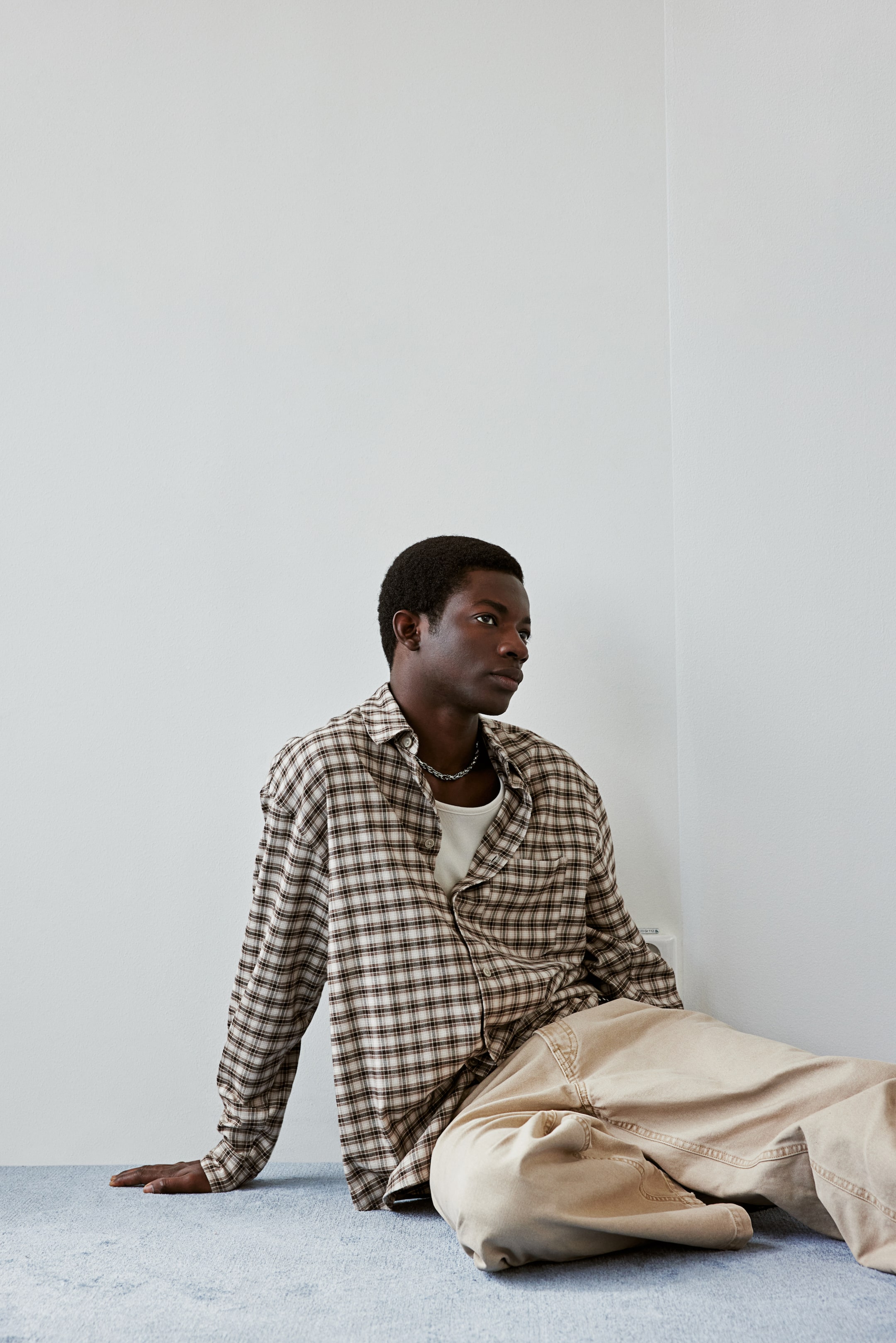 Фланелевая рубашка свободного кроя от H-M 4790₽