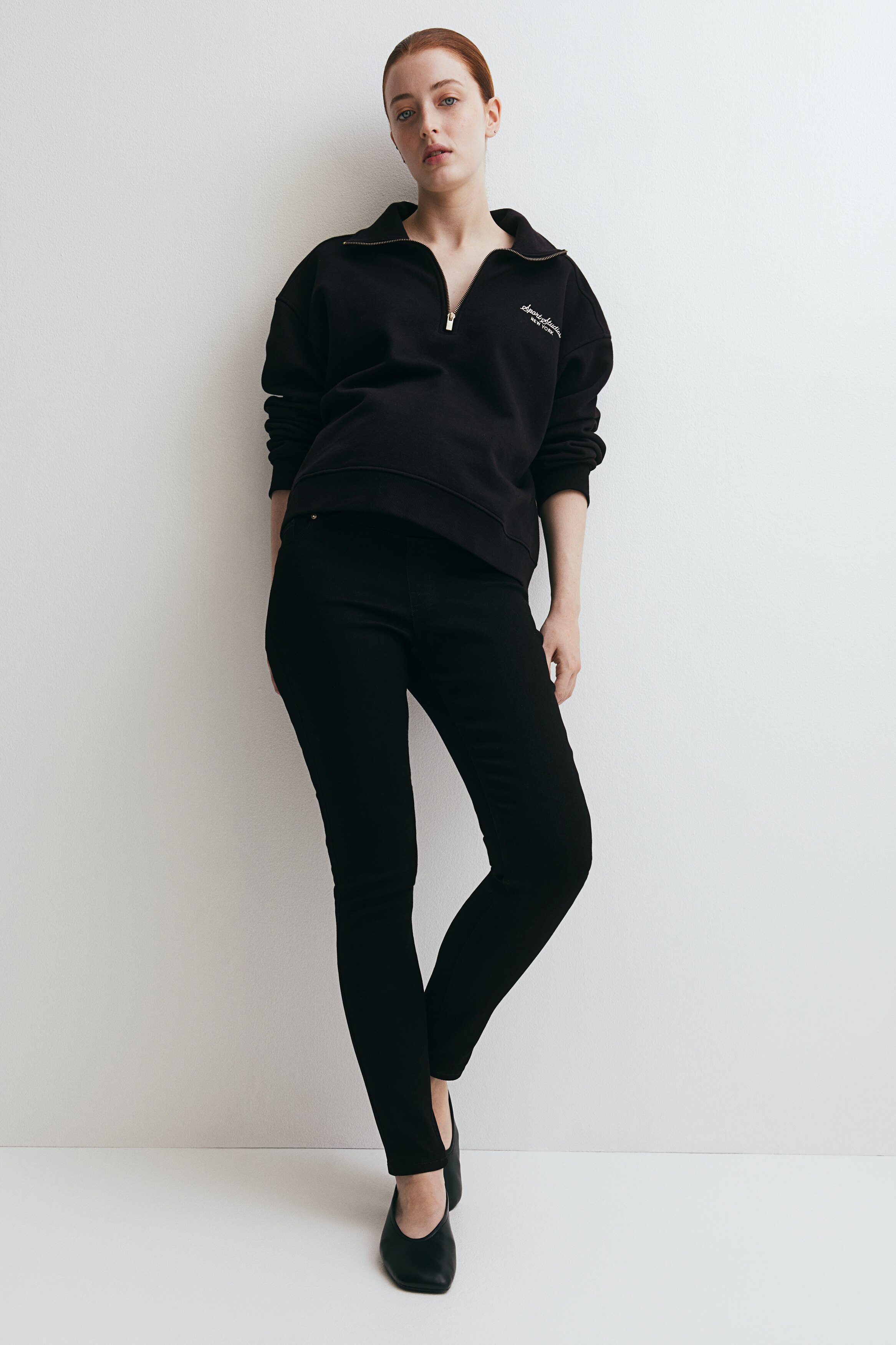 Джинсы-скинни H&M MAMA