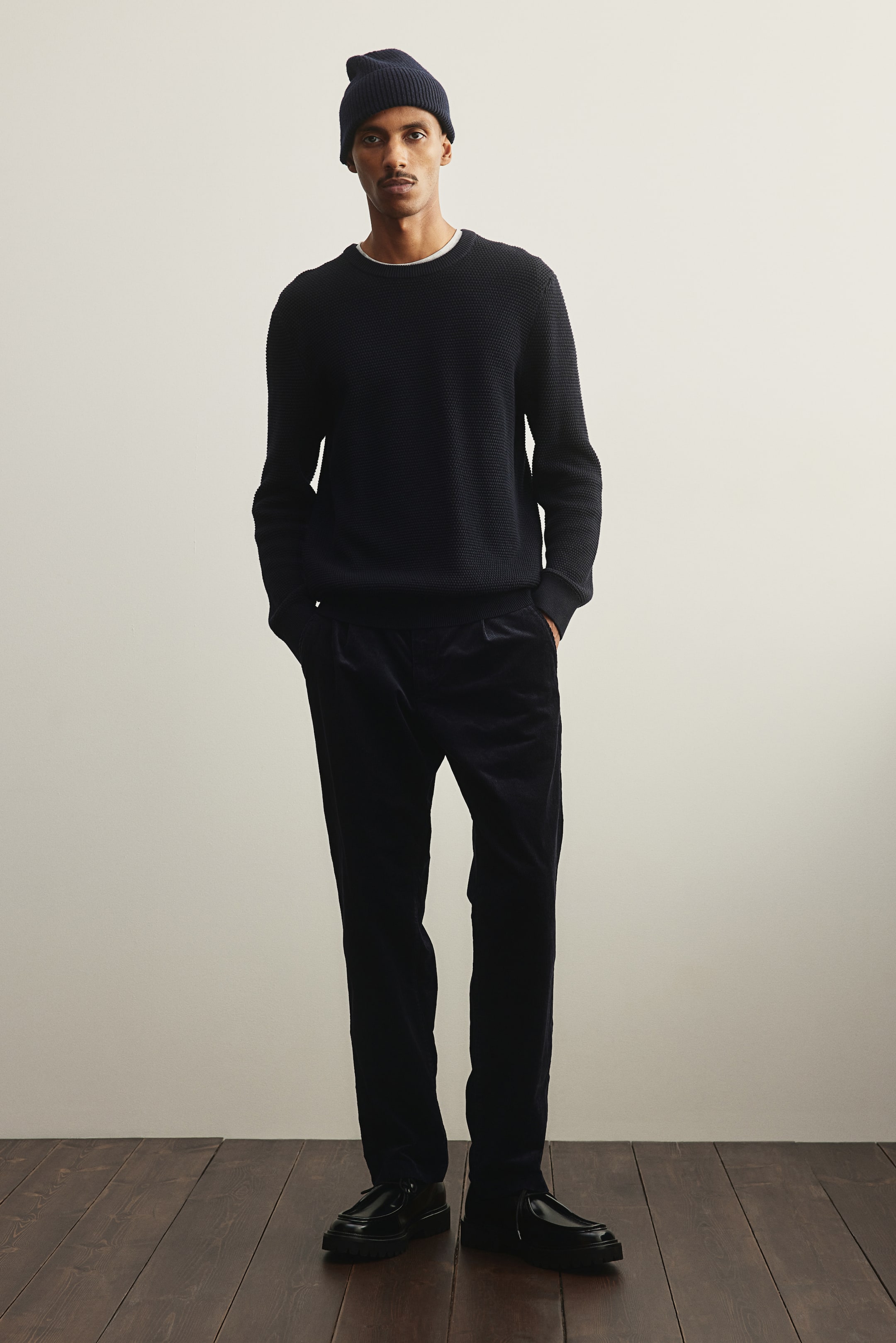 Вафельный свитер H-M обычного покроя 6690₽