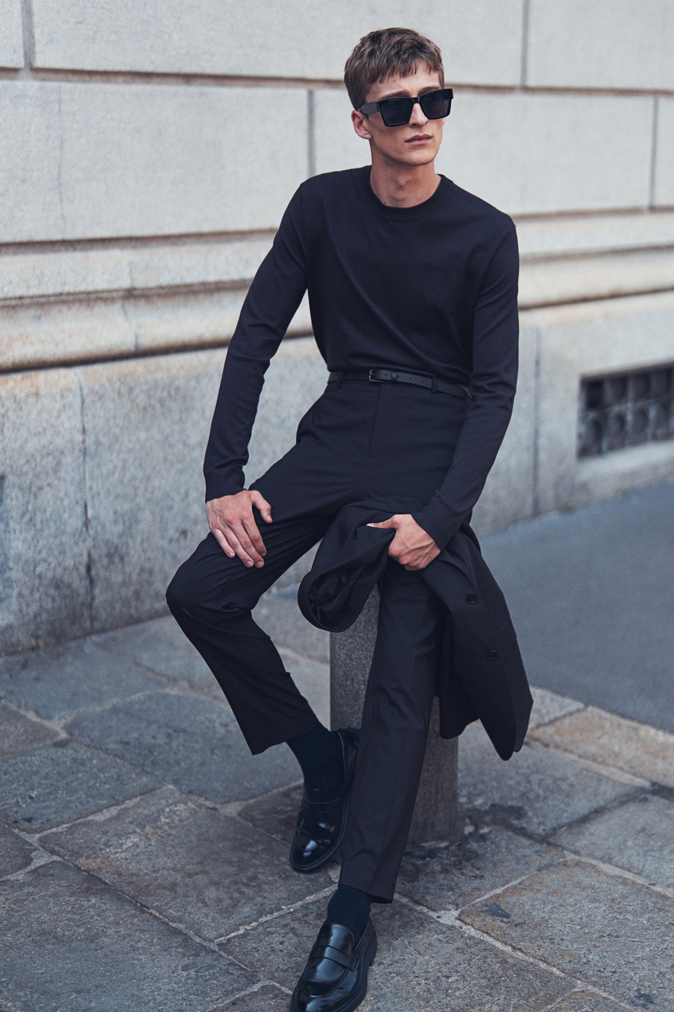 Свитер тонкой вязки H-M Slim Fit 4790₽