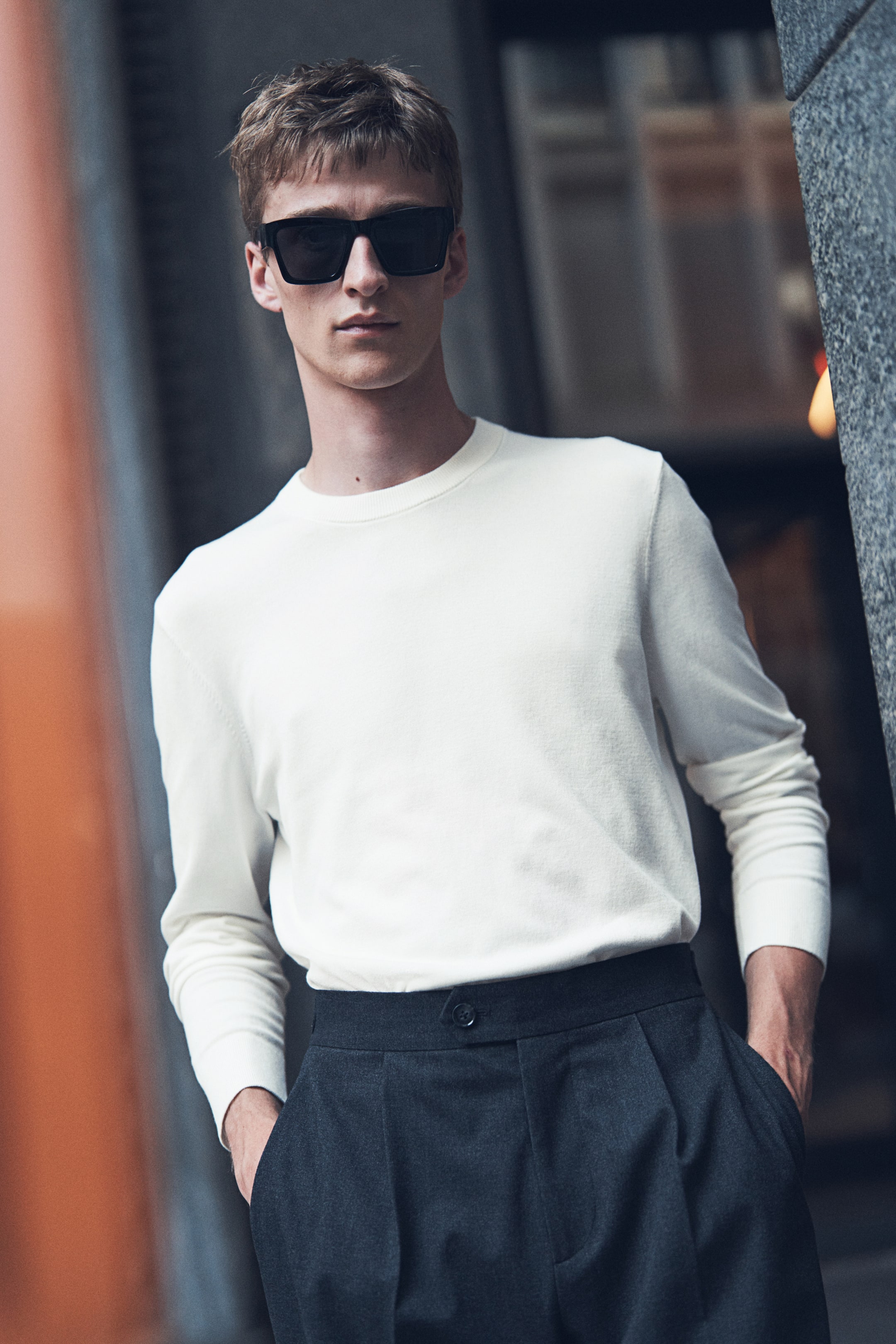 Свитер тонкой вязки H-M Slim Fit 3390₽