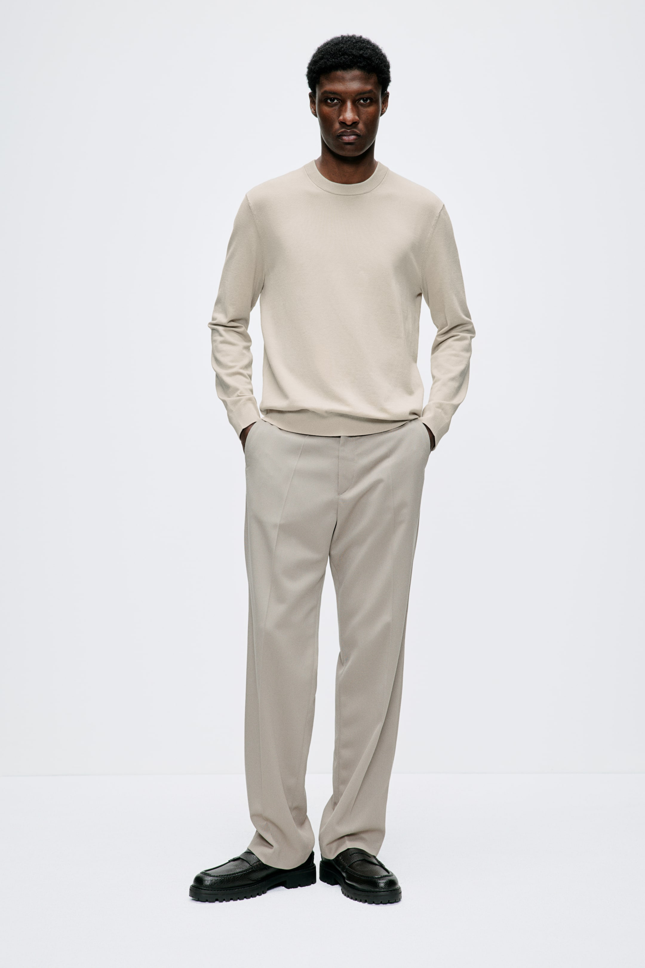 Свитер тонкой вязки H-M Slim Fit 4790₽