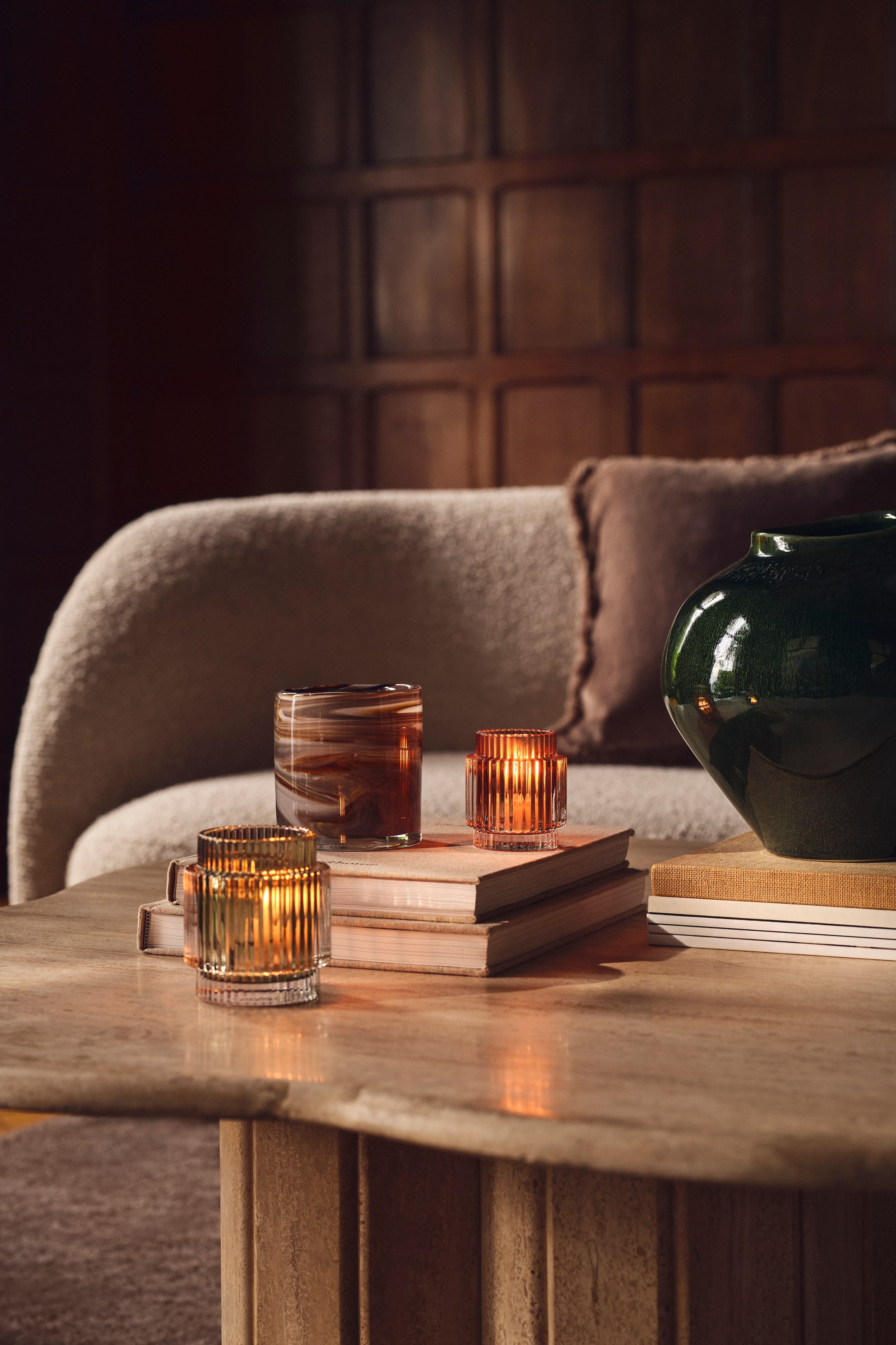 Стеклянный подсвечник H-M 1990₽