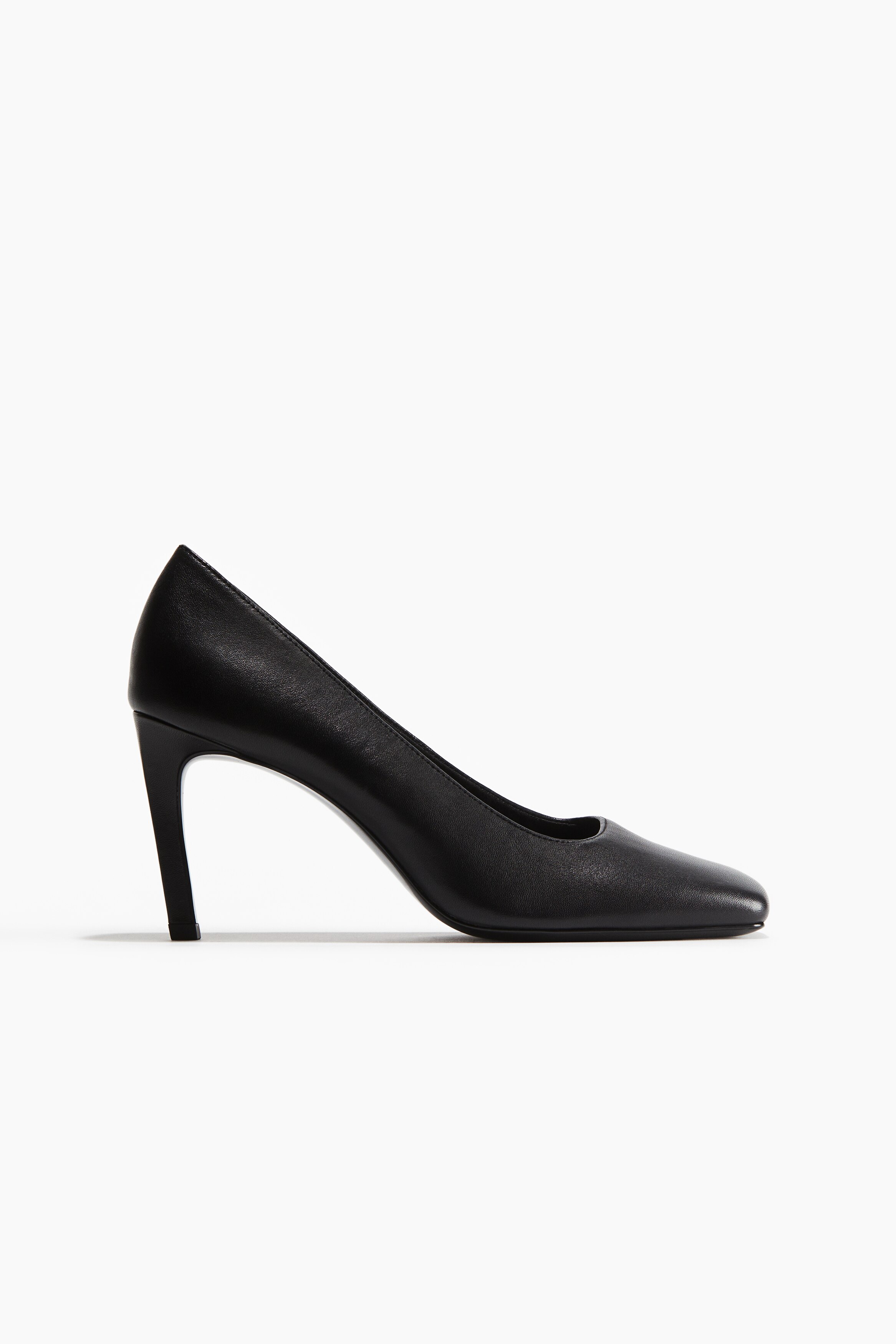 Кожаные туфли-лодочки H-M с квадратным носком 13290₽