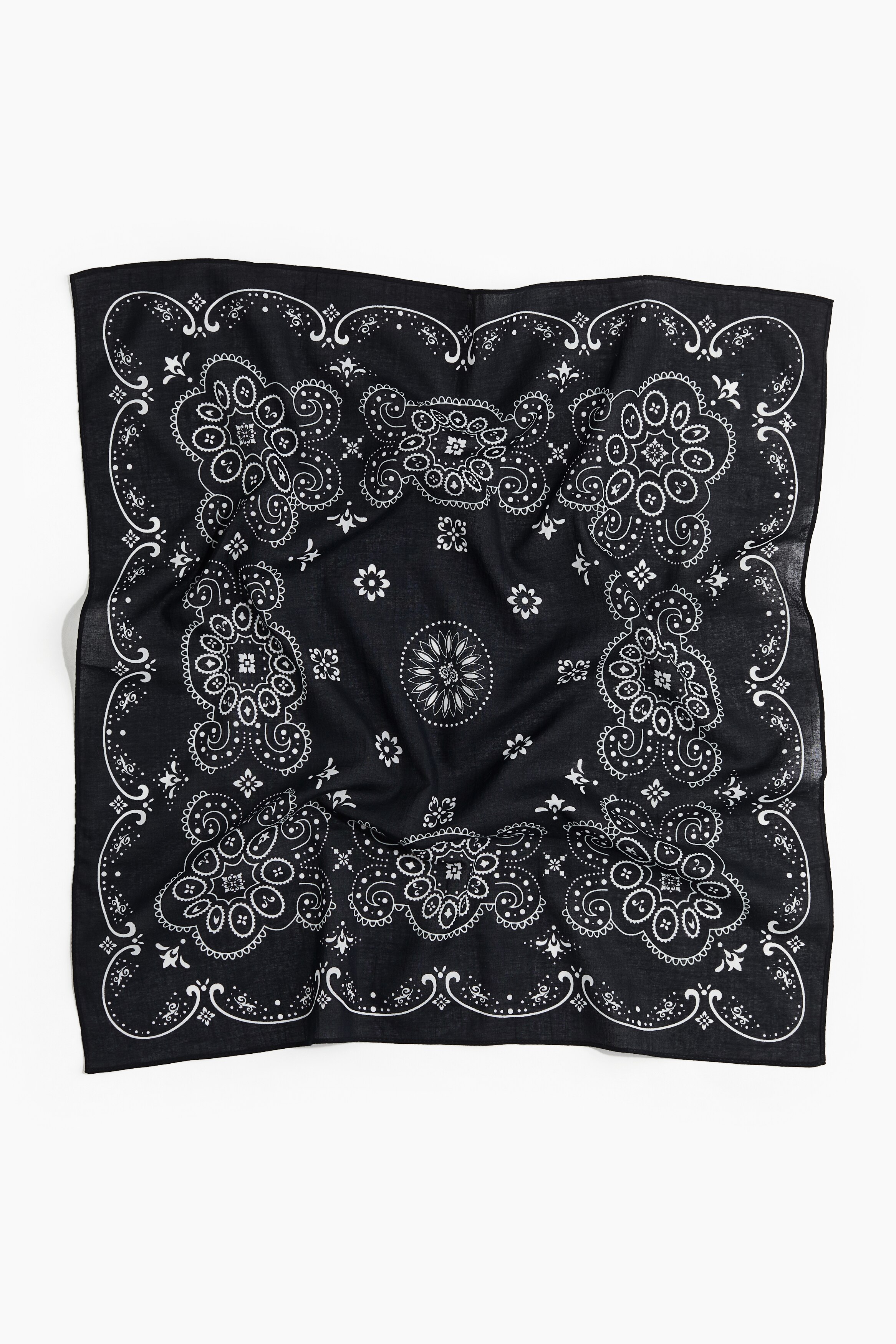 Хлопчатобумажный шарф с рисунком H-M 2090₽