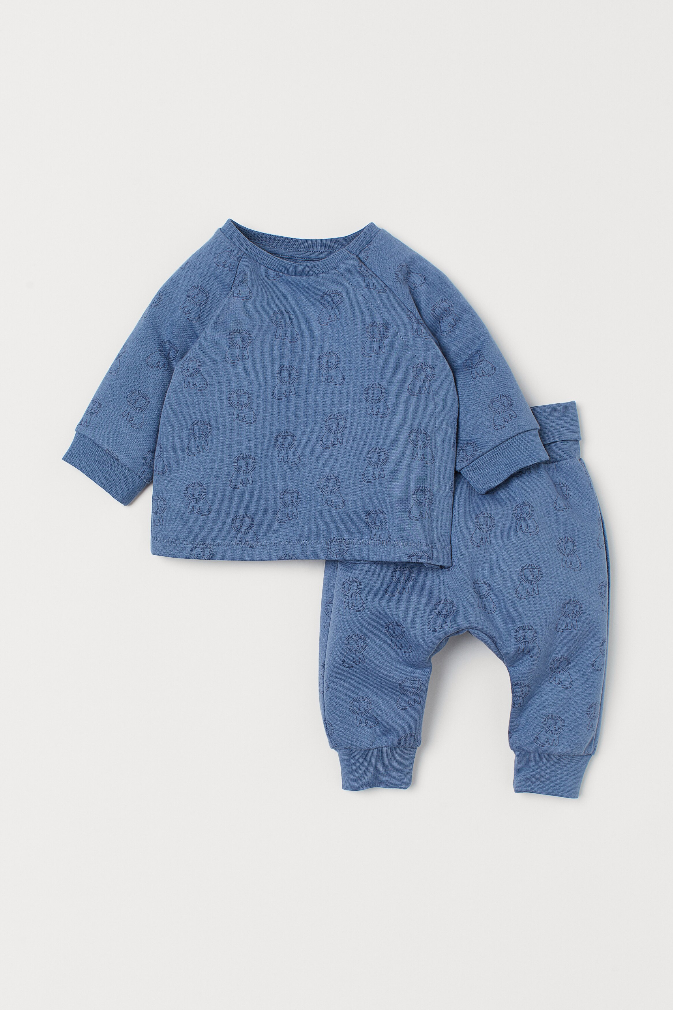 Спортивный костюм из 2 частей хлопка H&M