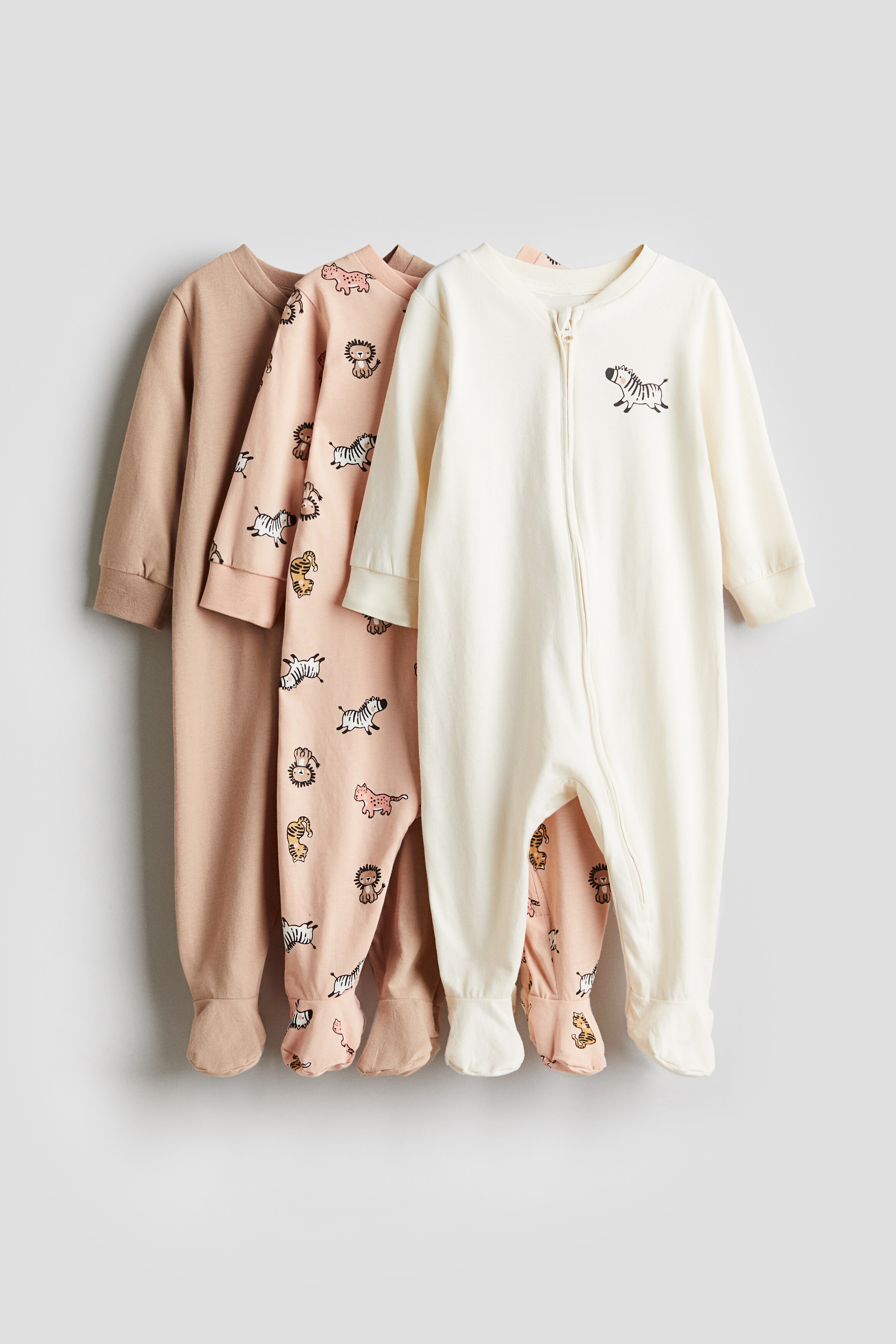 Peach pink/animals