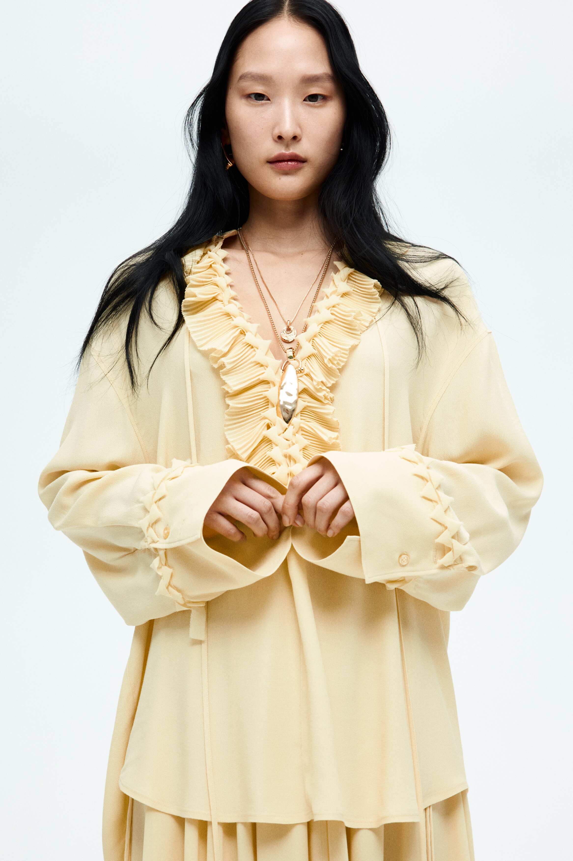 Туника с оборками от H&M