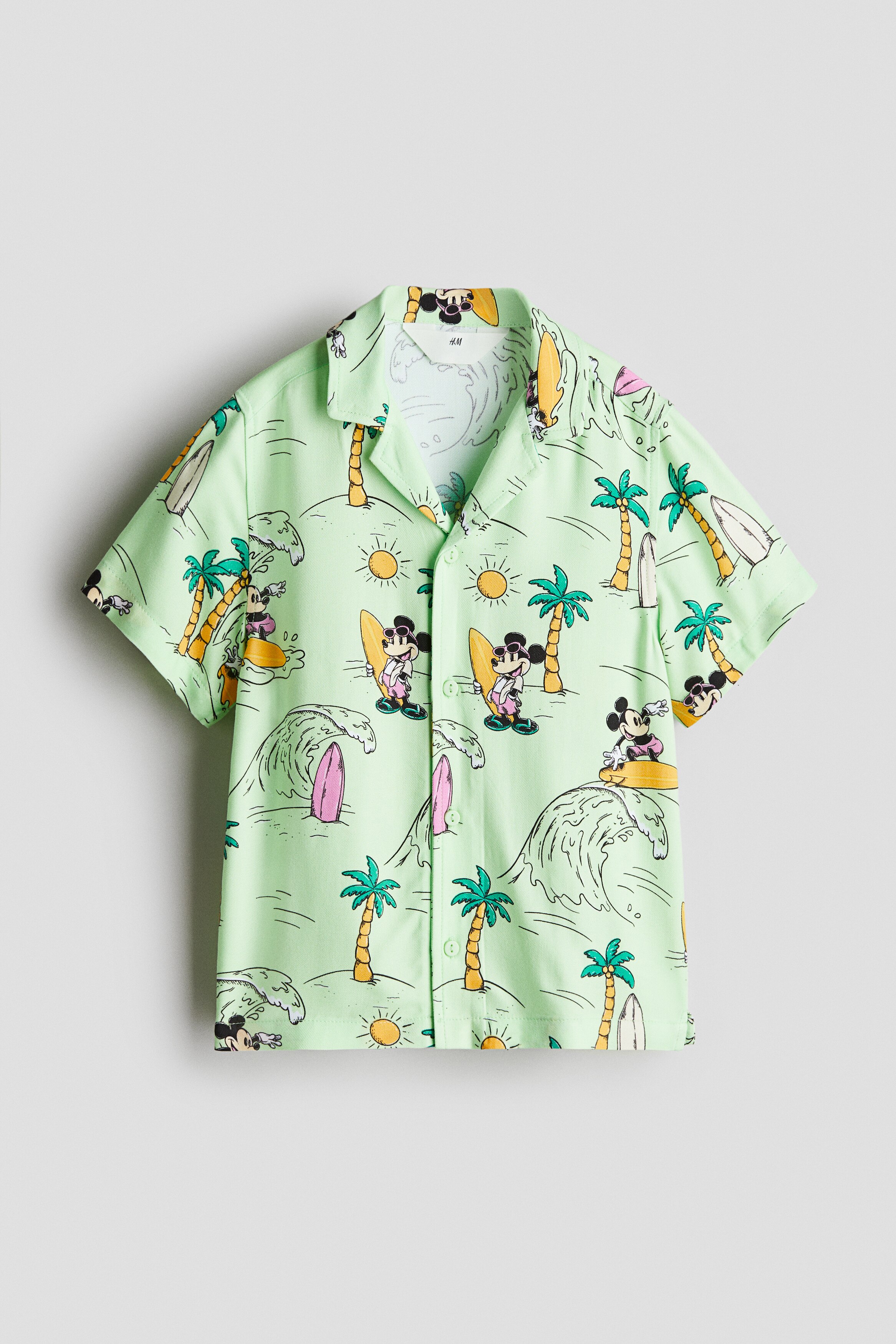 Курортная рубашка с принтом от H&M