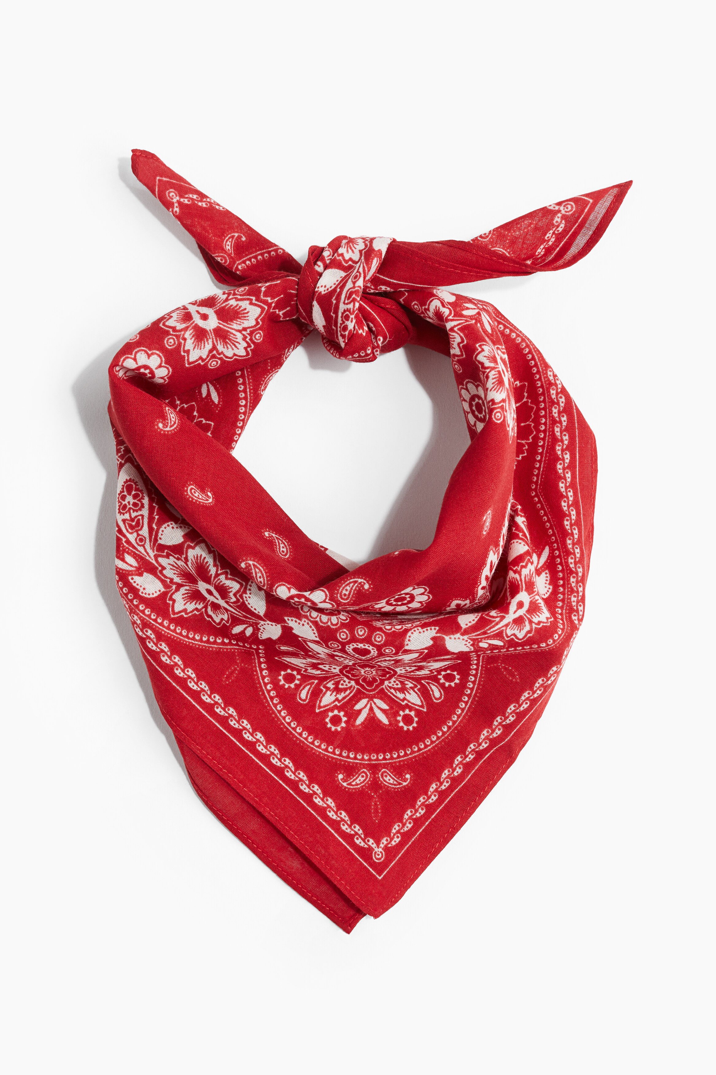 Хлопчатобумажный шарф с рисунком от H&M