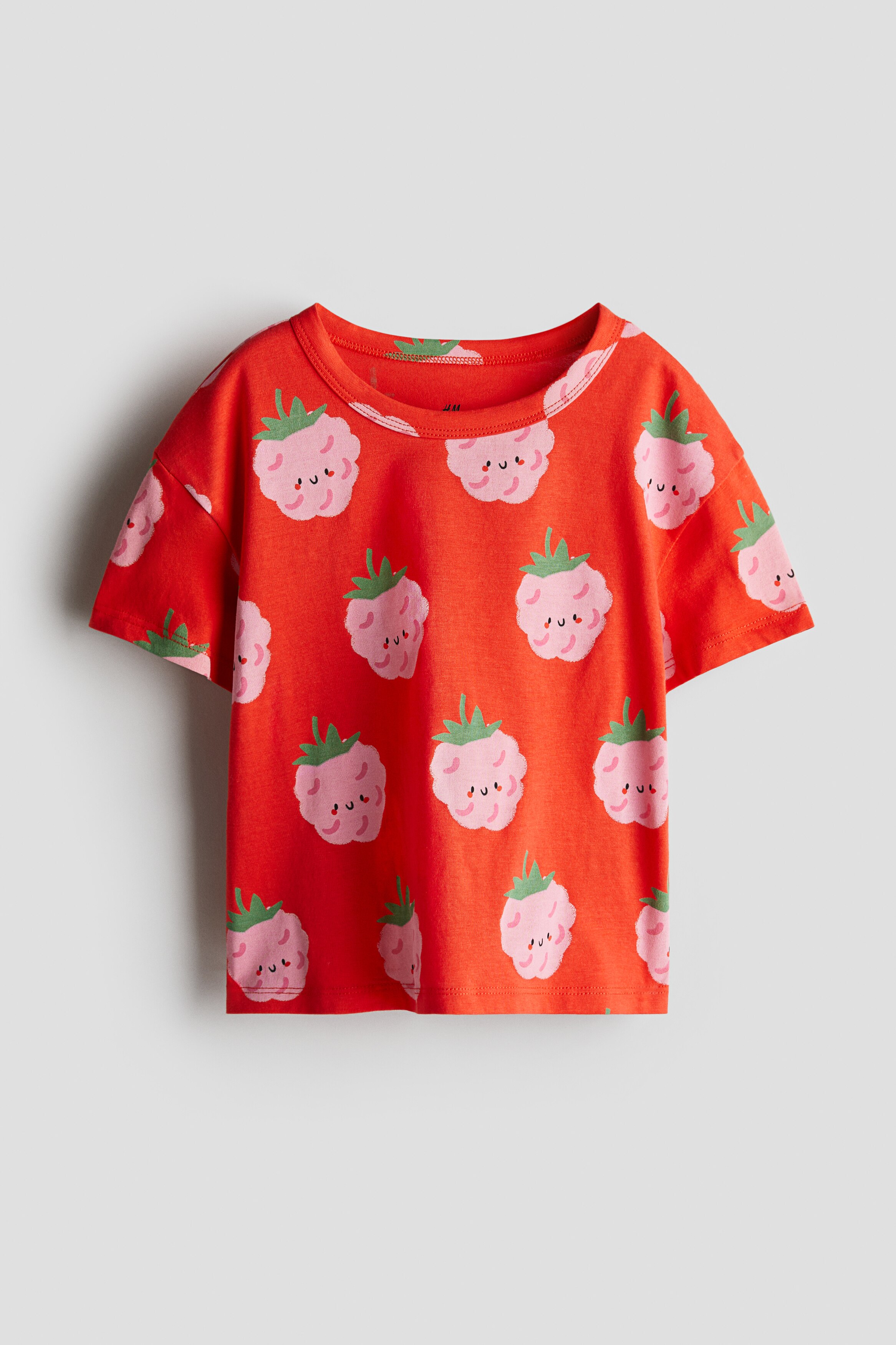 Трикотажный топ с принтом H&M