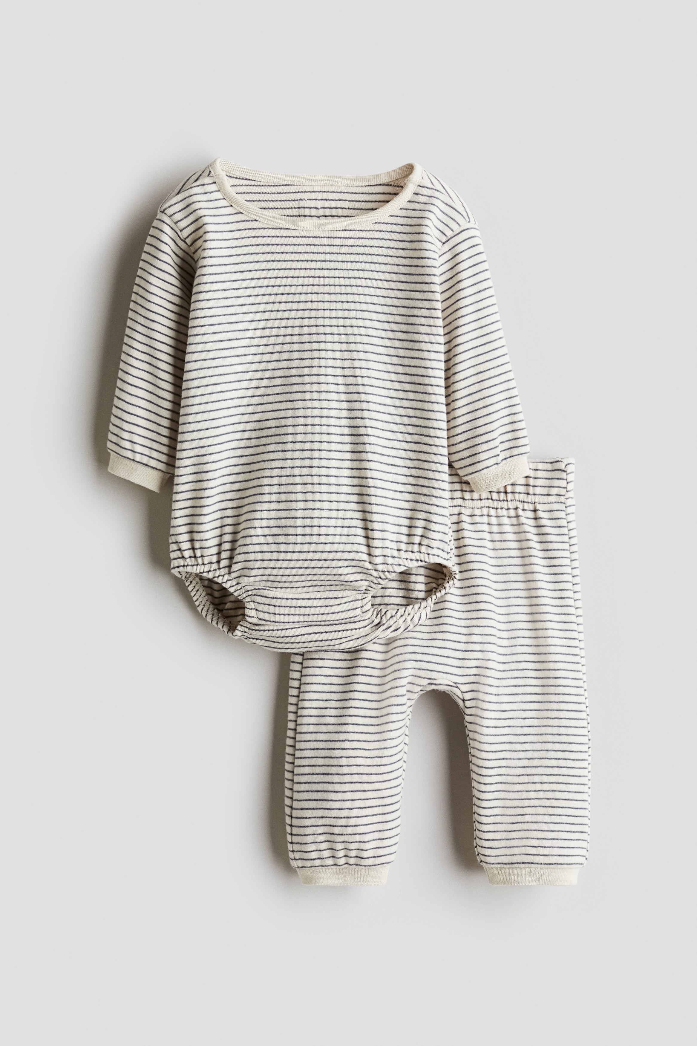 Хлопчатобумажный комплект H&M из 2 частей