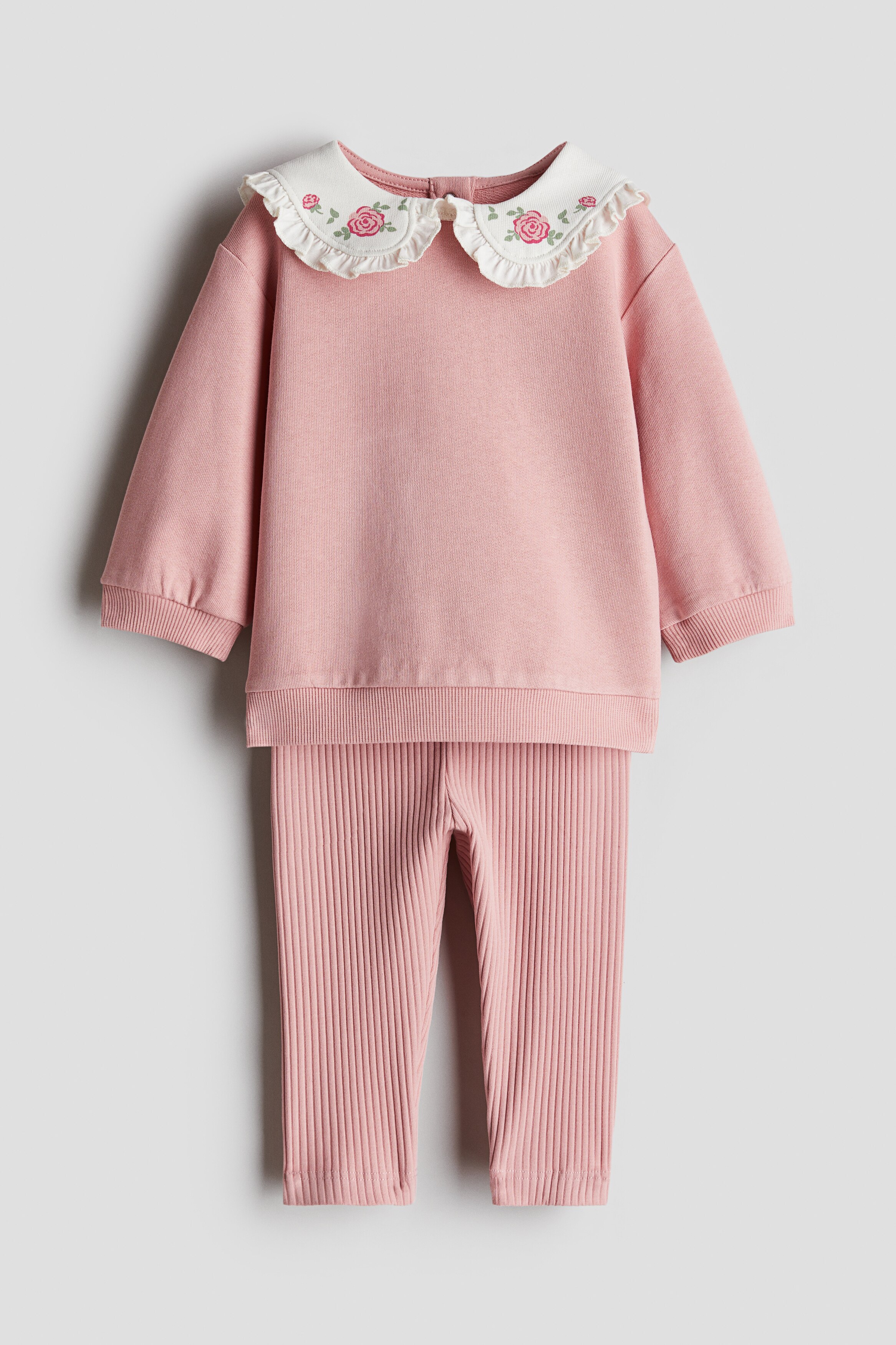 Комплект из топа и леггинсов H&M из 2 предметов