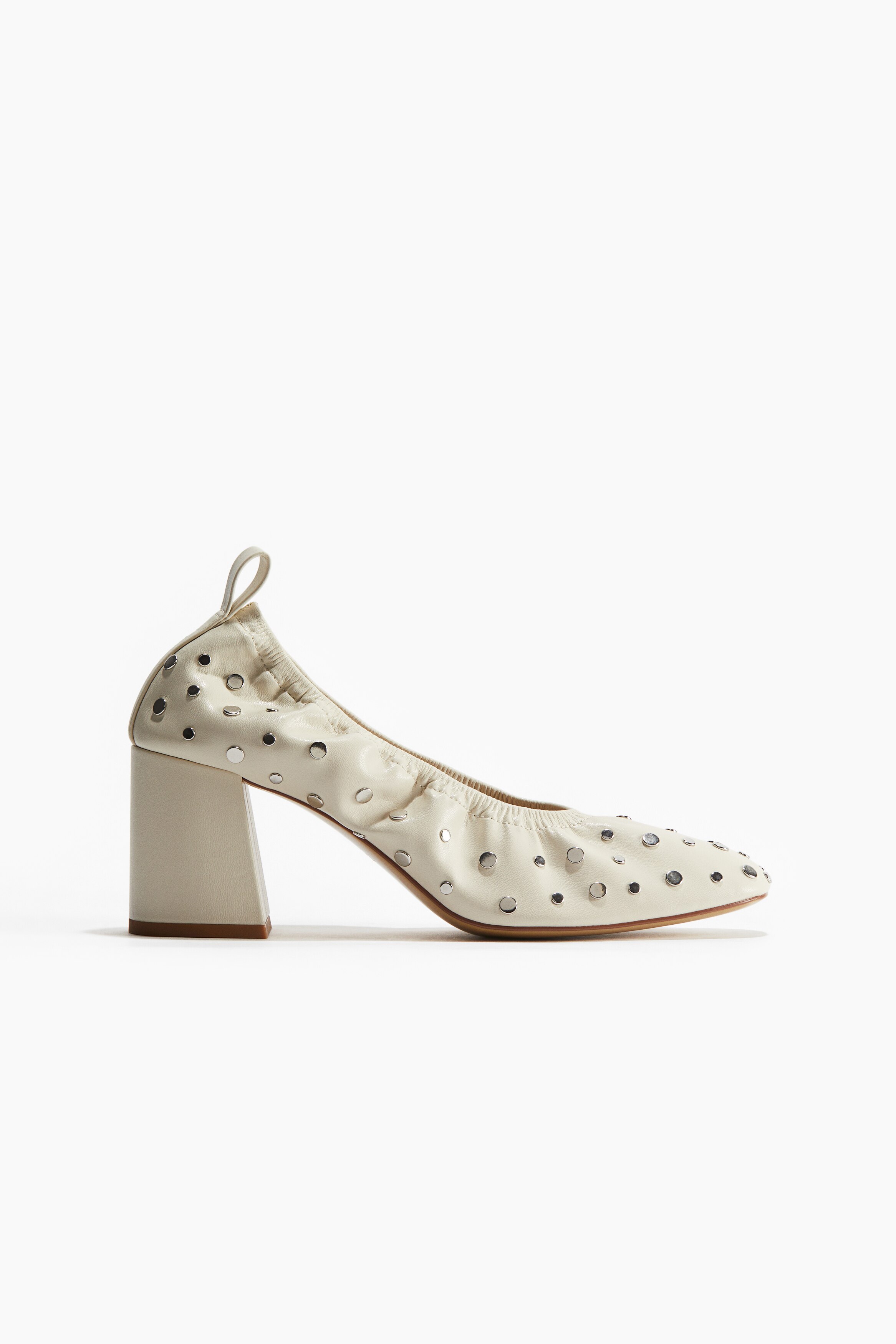 Балетные туфли-лодочки с заклепками от H&M