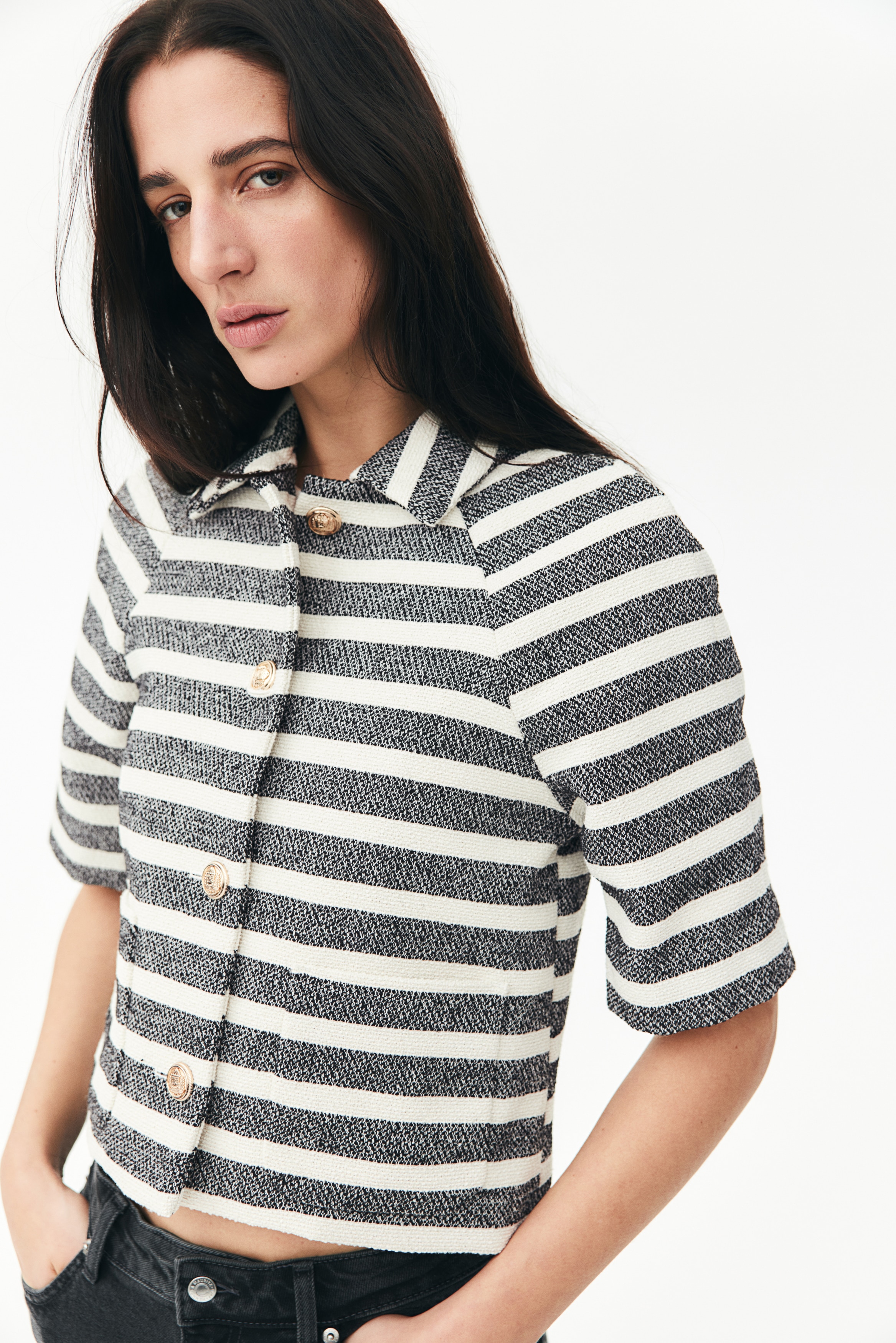 Куртка H&M с короткими рукавами
