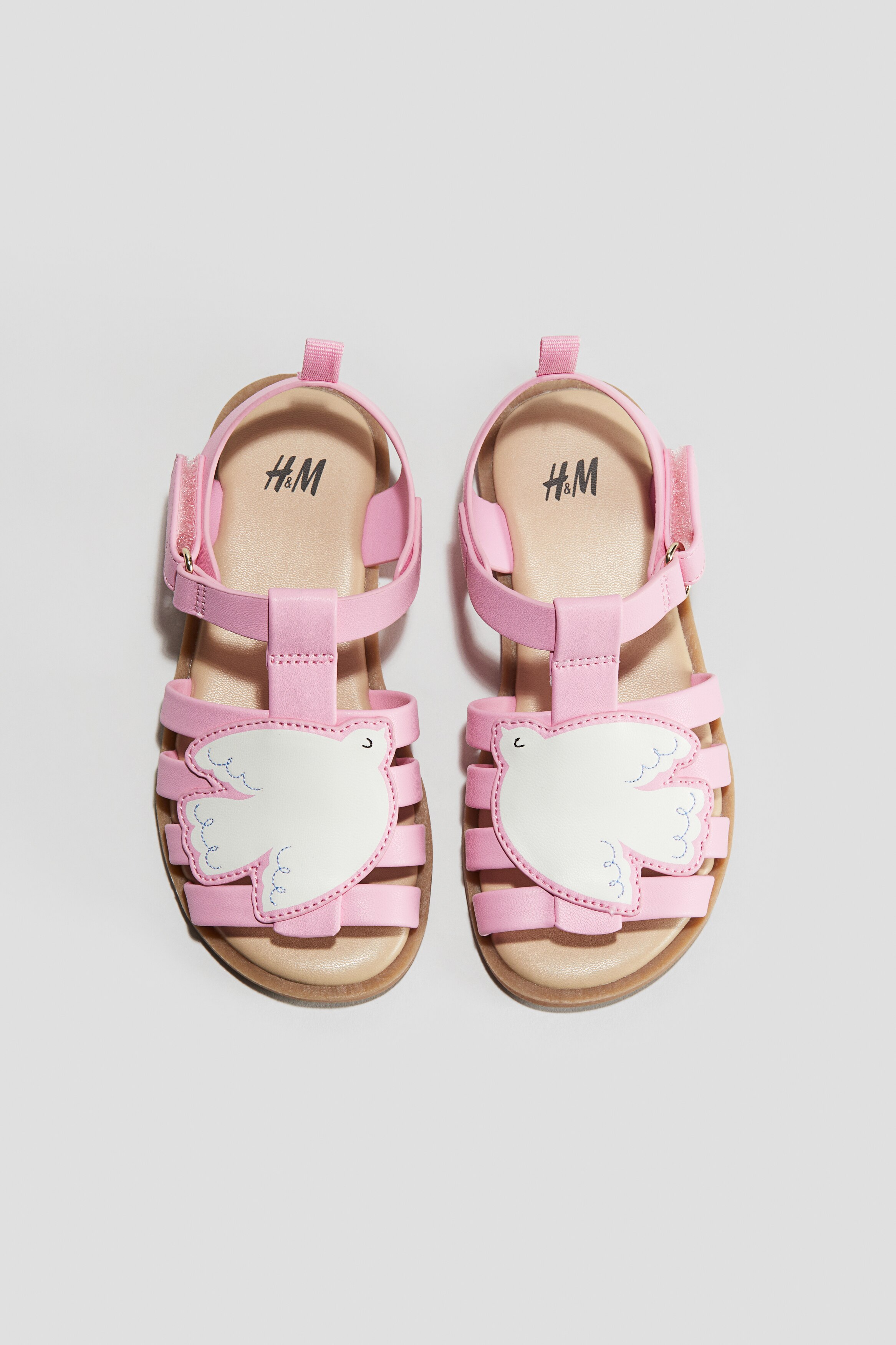 Босоножки H&M с аппликацией