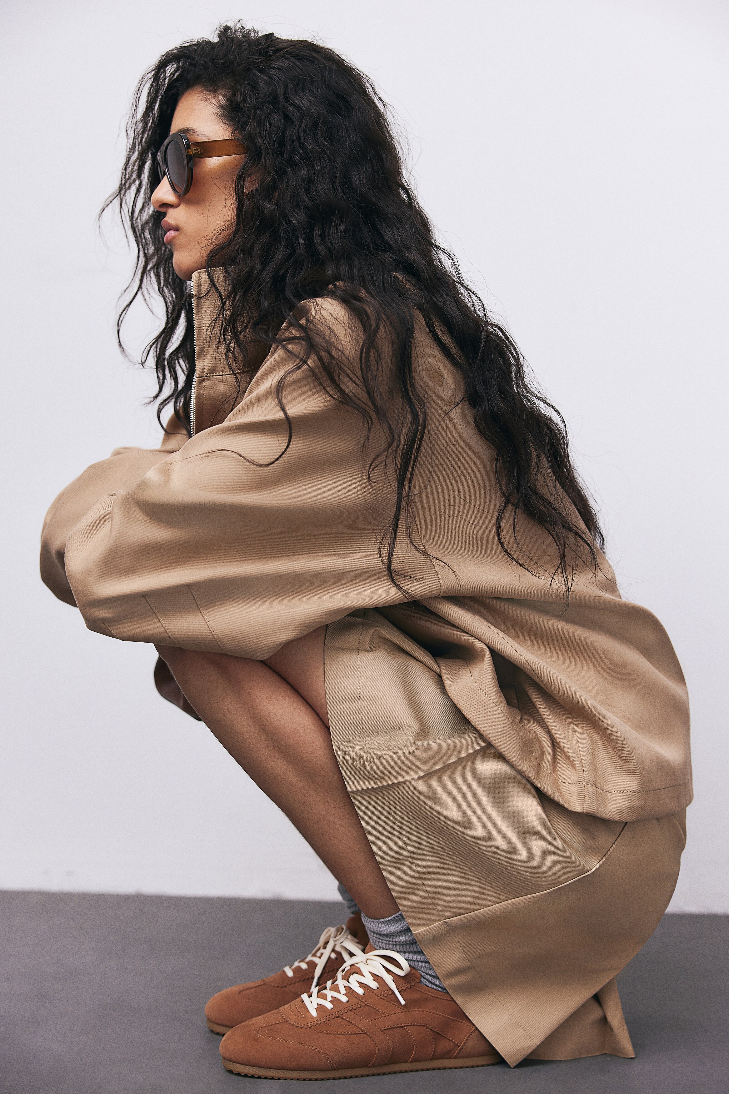 Замшевые кроссовки H-M 14290₽