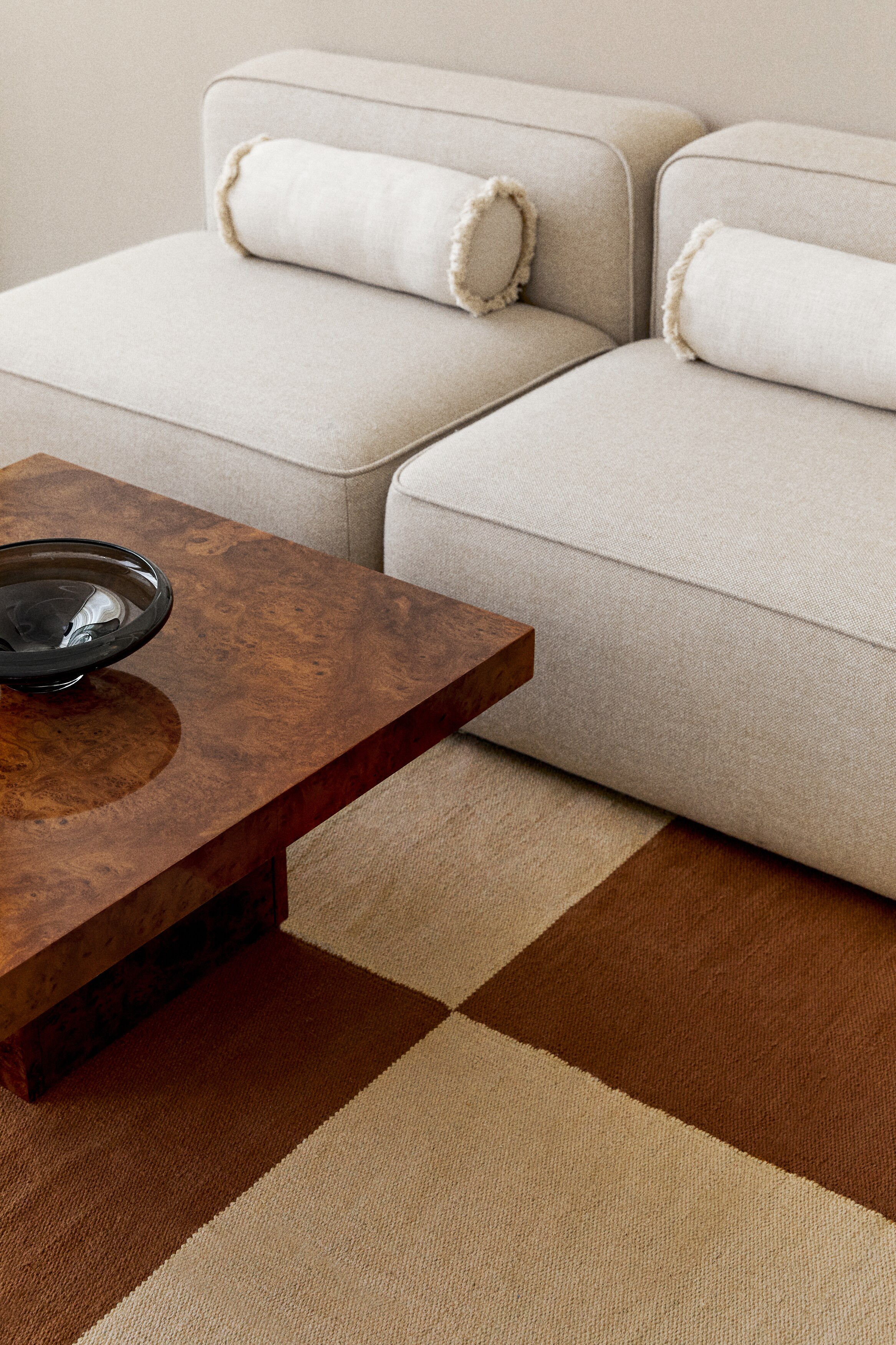 Клетчатый хлопчатобумажный коврик H-M 37890₽