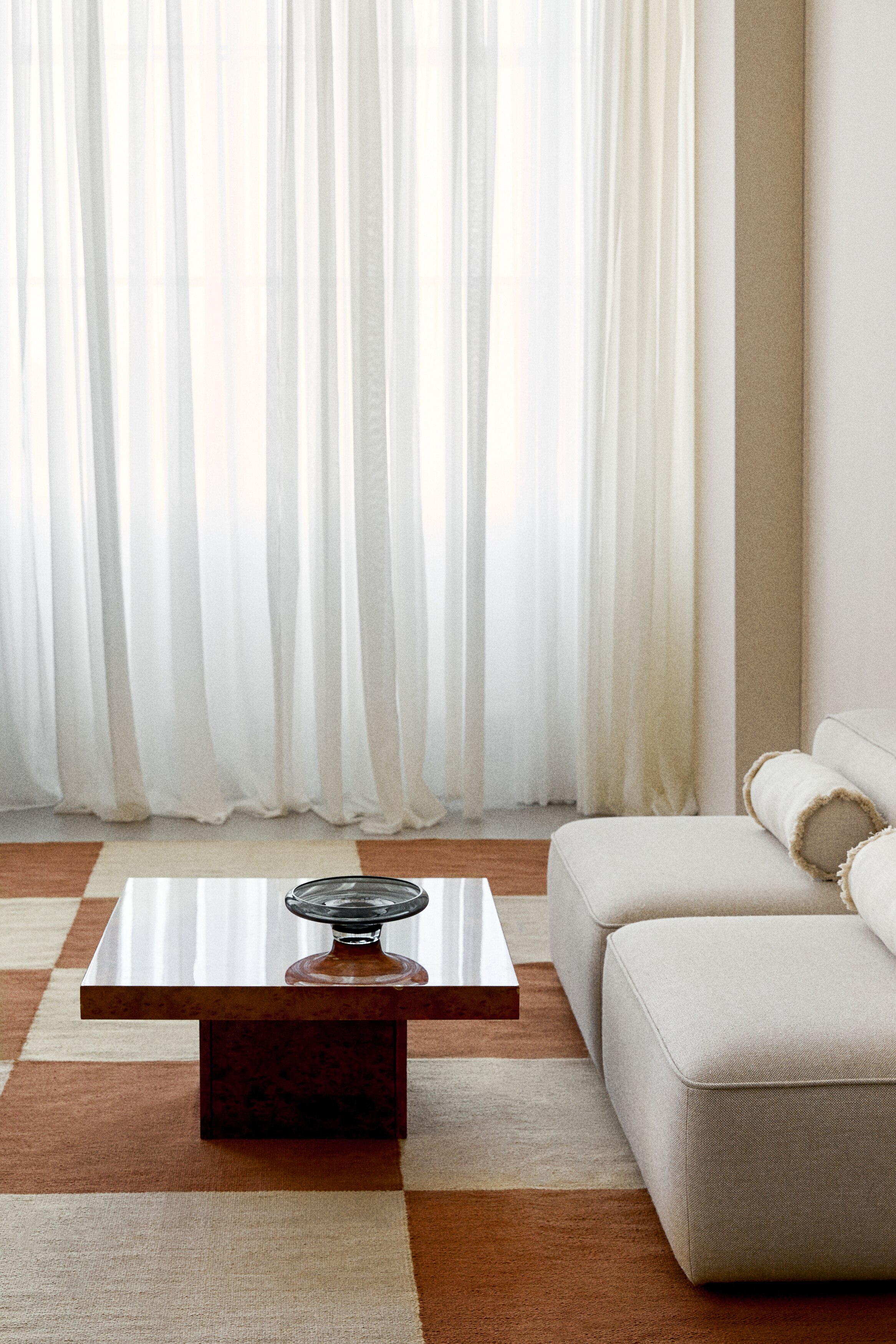 Клетчатый хлопчатобумажный коврик H-M 75890₽