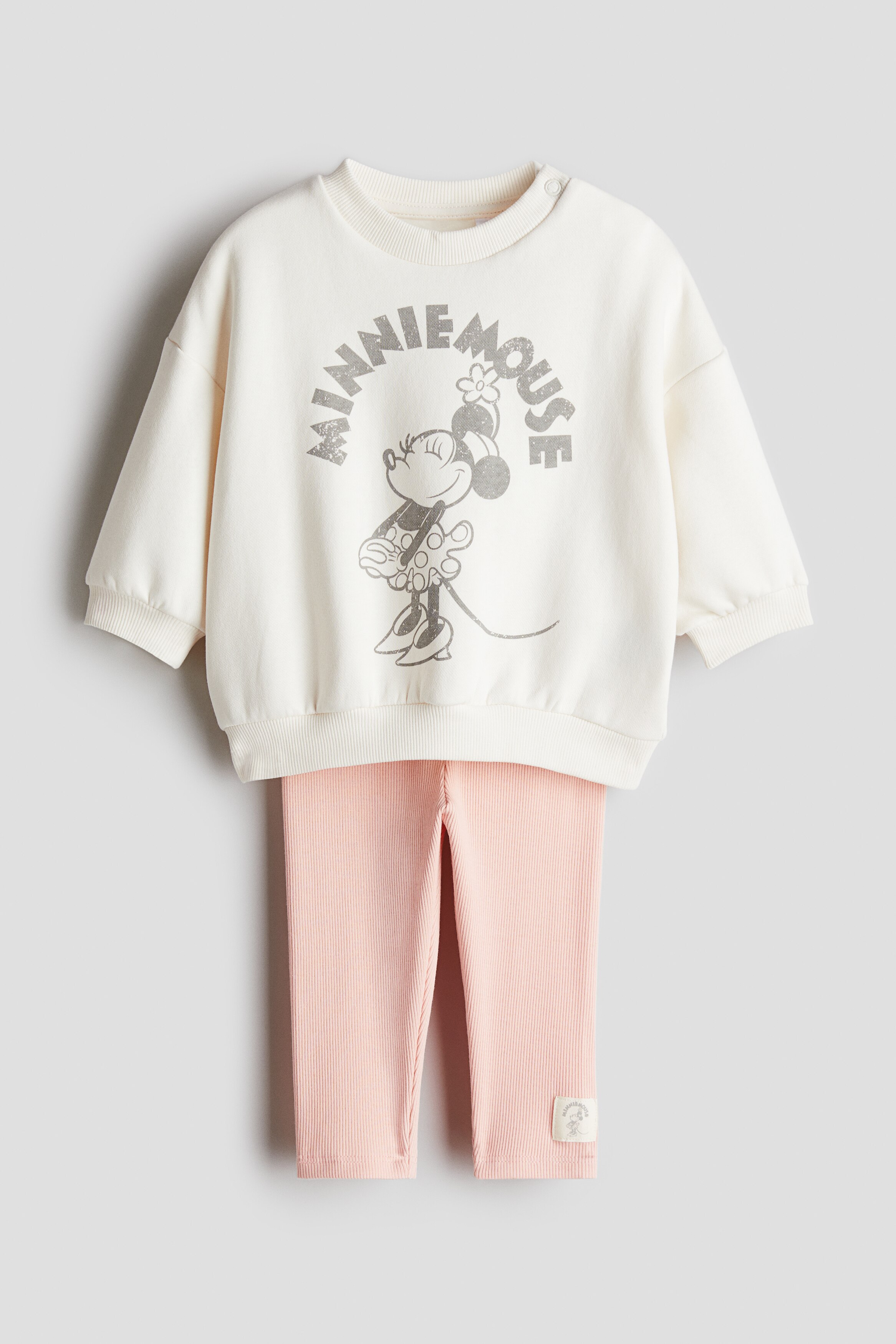 Комплект из толстовки и леггинсов H&M из 2 предметов