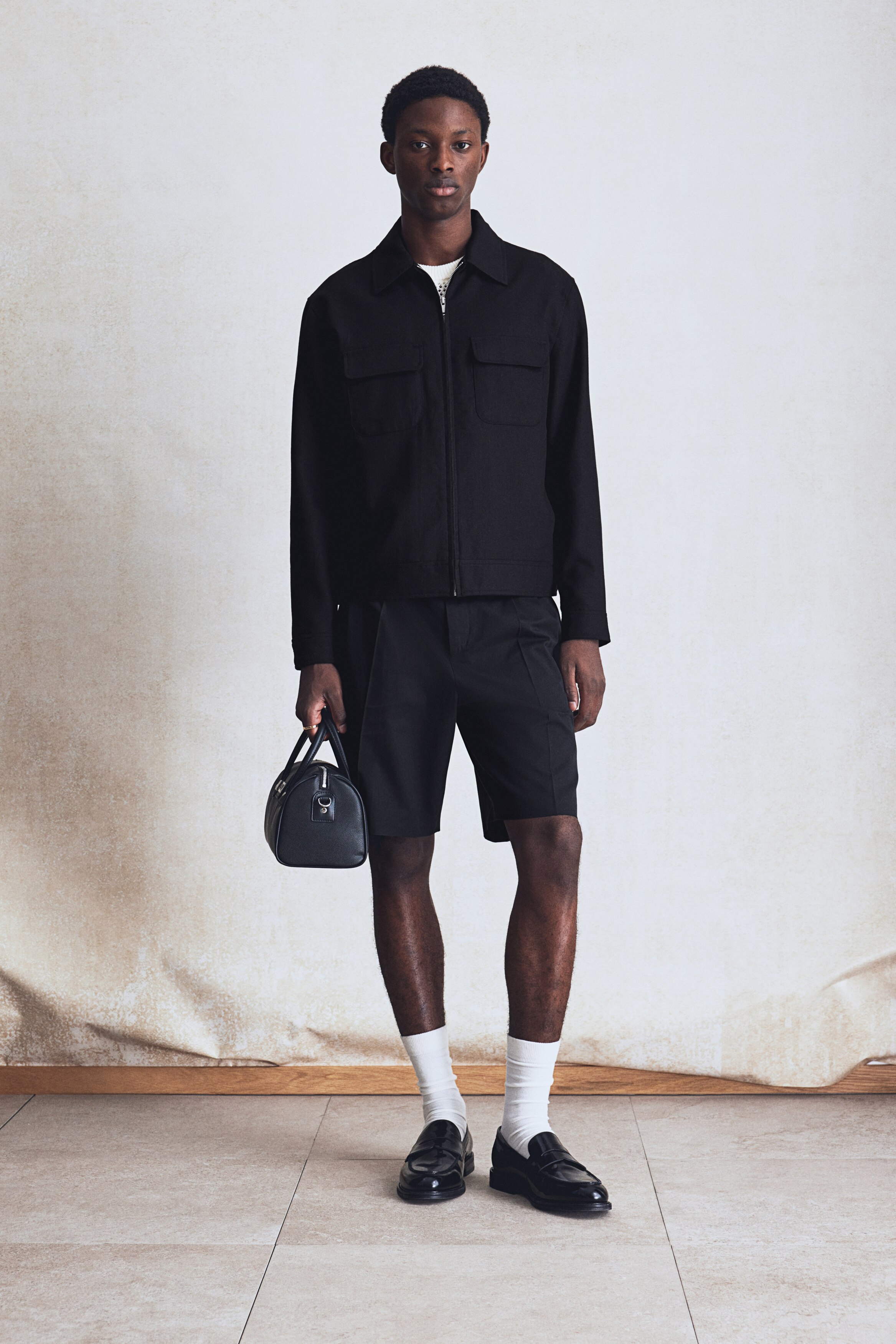 Жакет из льняной смеси обычного кроя от H-M 11390₽