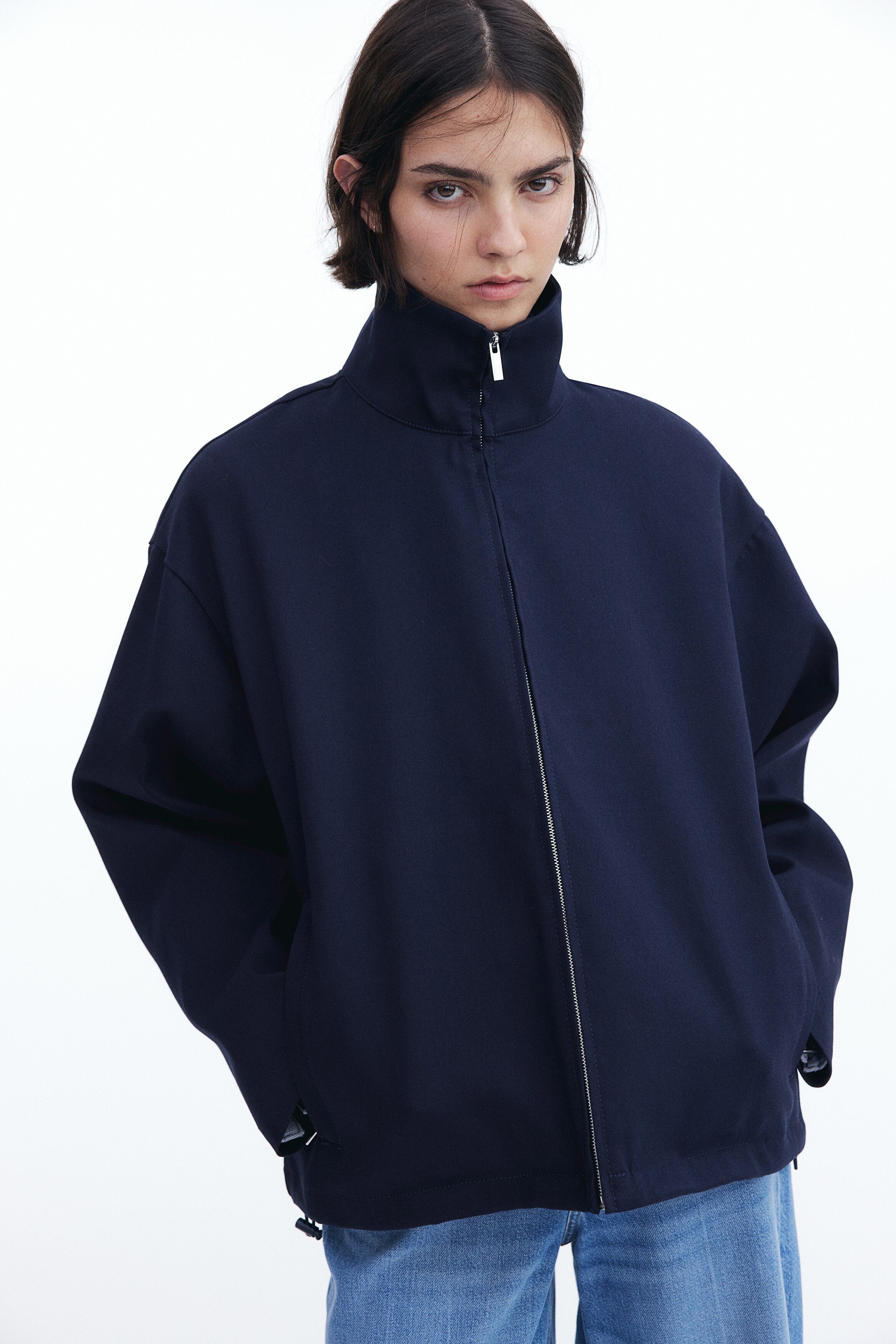 Жакет из саржи H&M