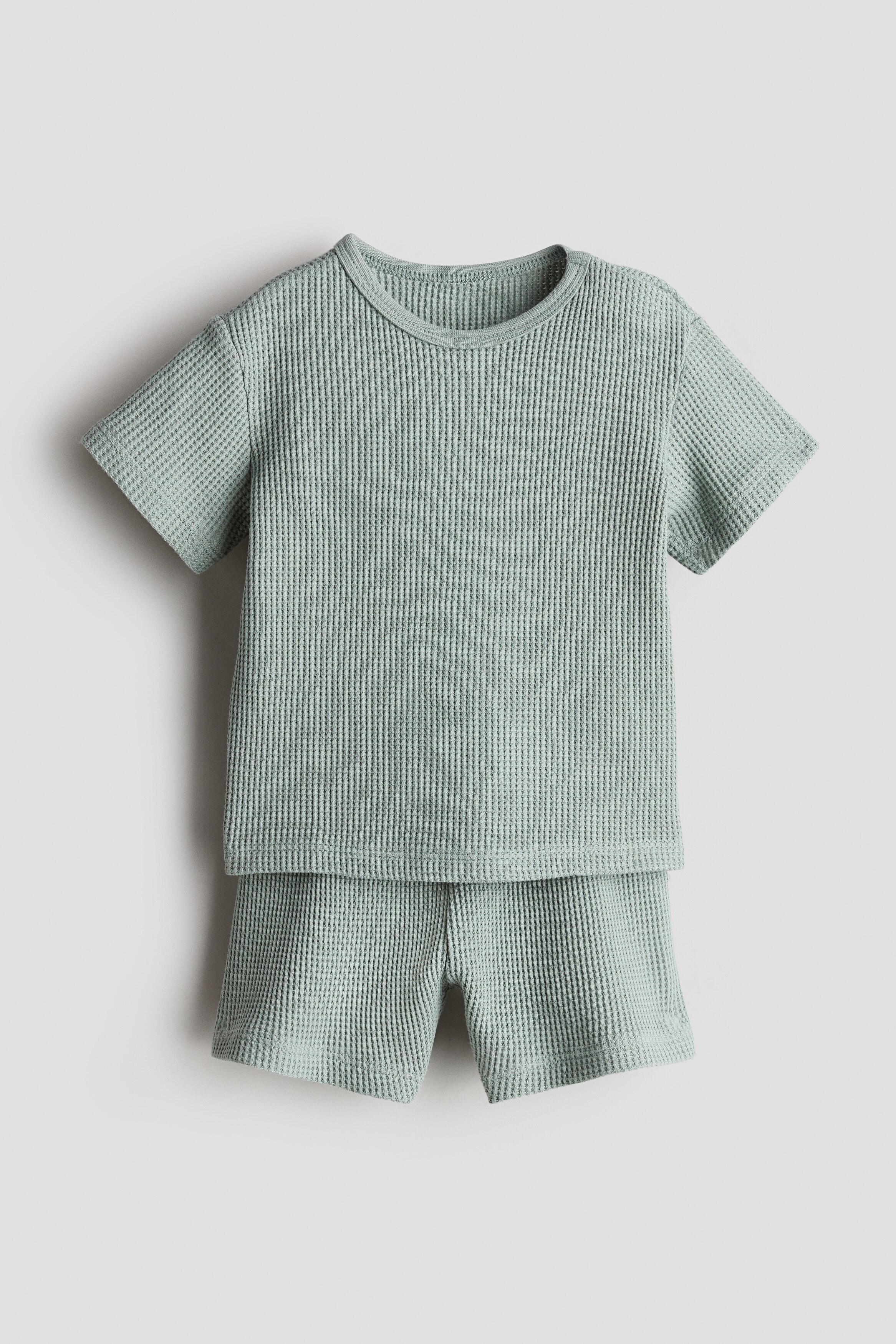 Комплект из вафельного хлопка H&M из 2 частей