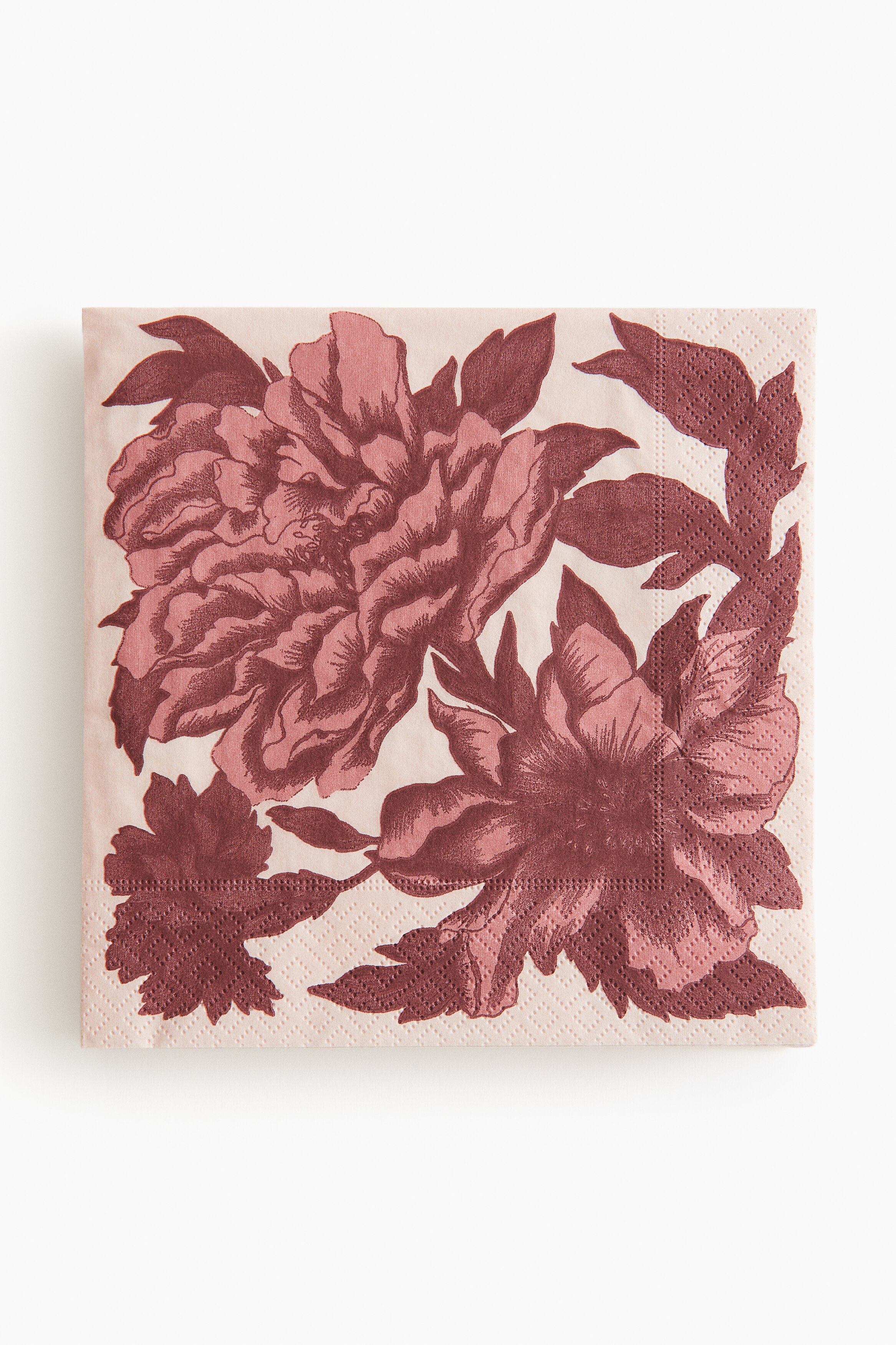 Dark pink/floral