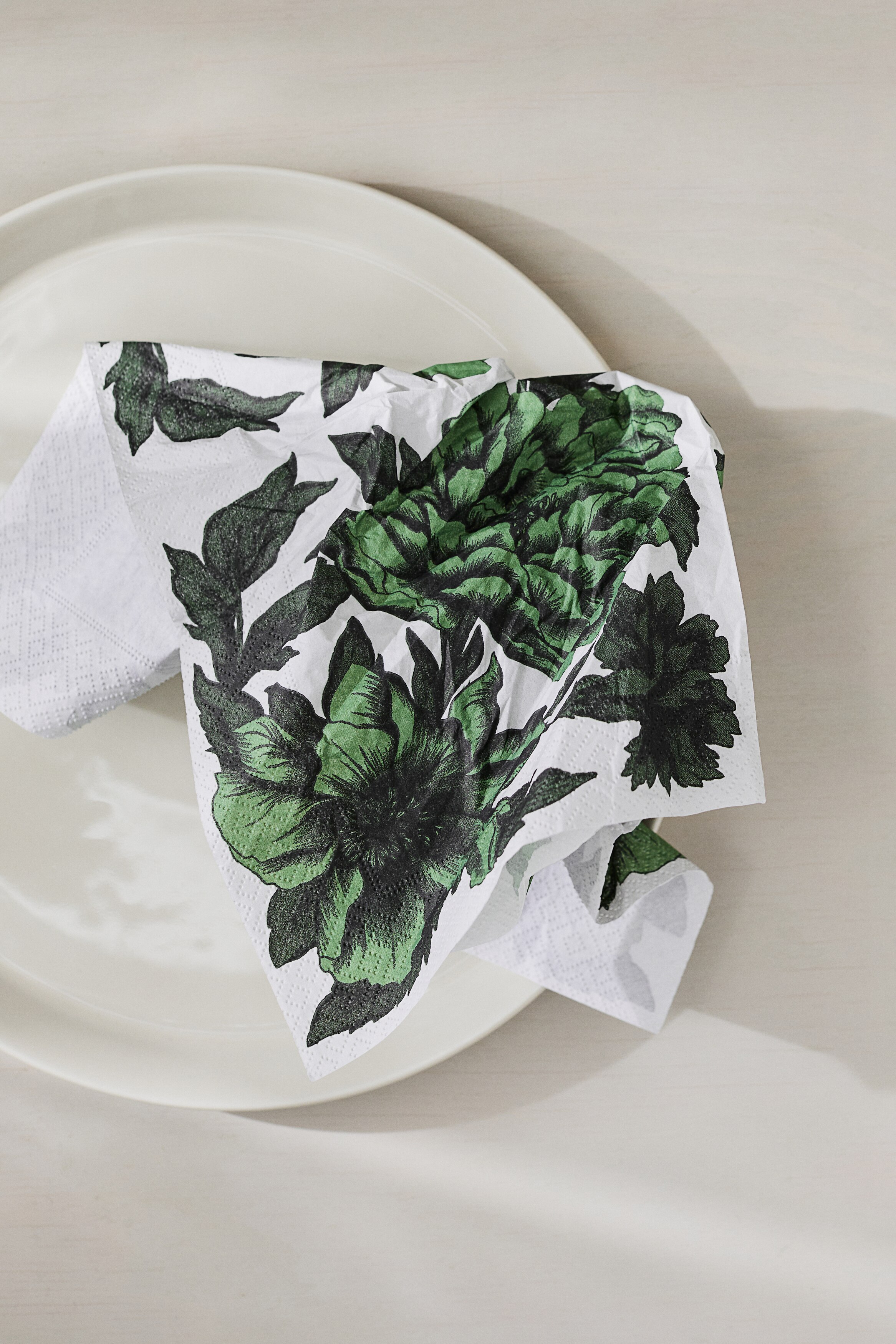Green/floral