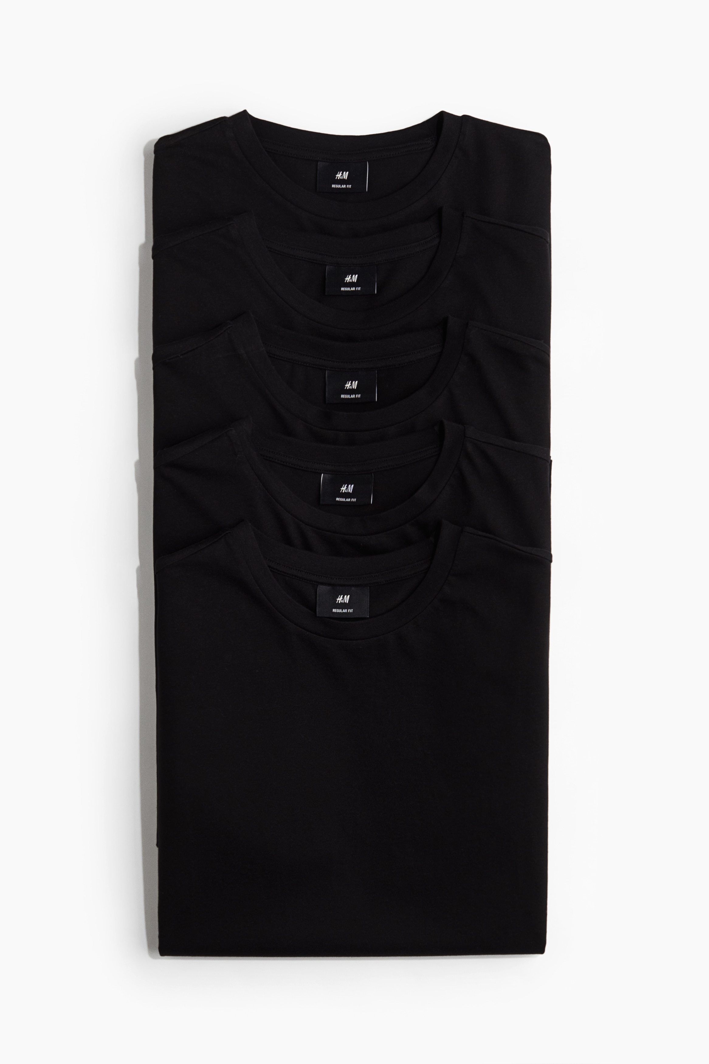 H&M -5 комплектов футболок обычного покроя