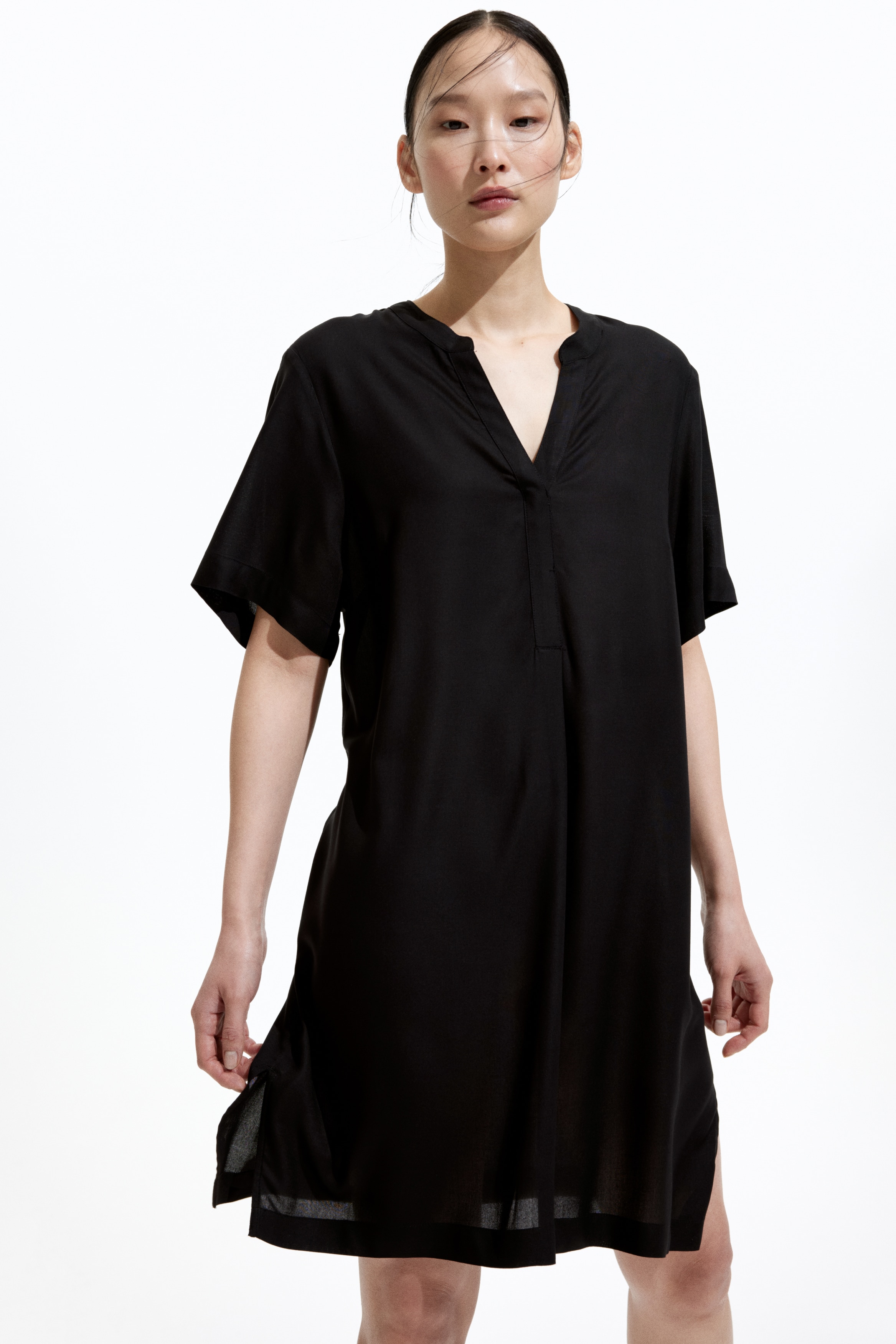 Платье-туника из вискозы H&M