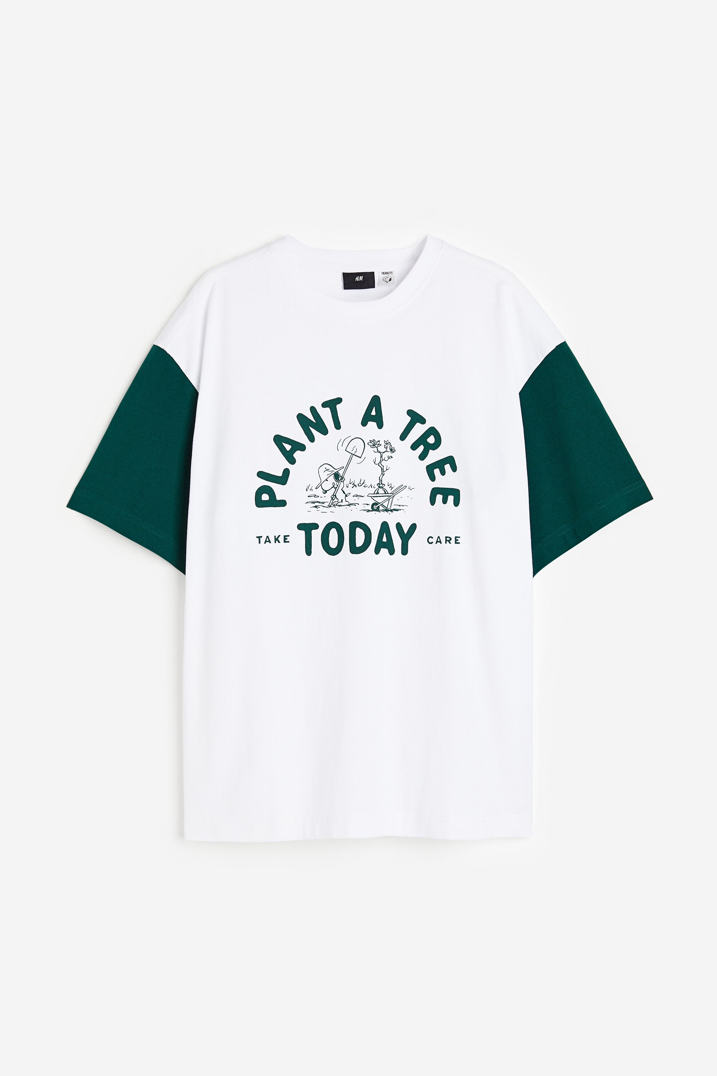 Футболка H&M оверсайз-кроя