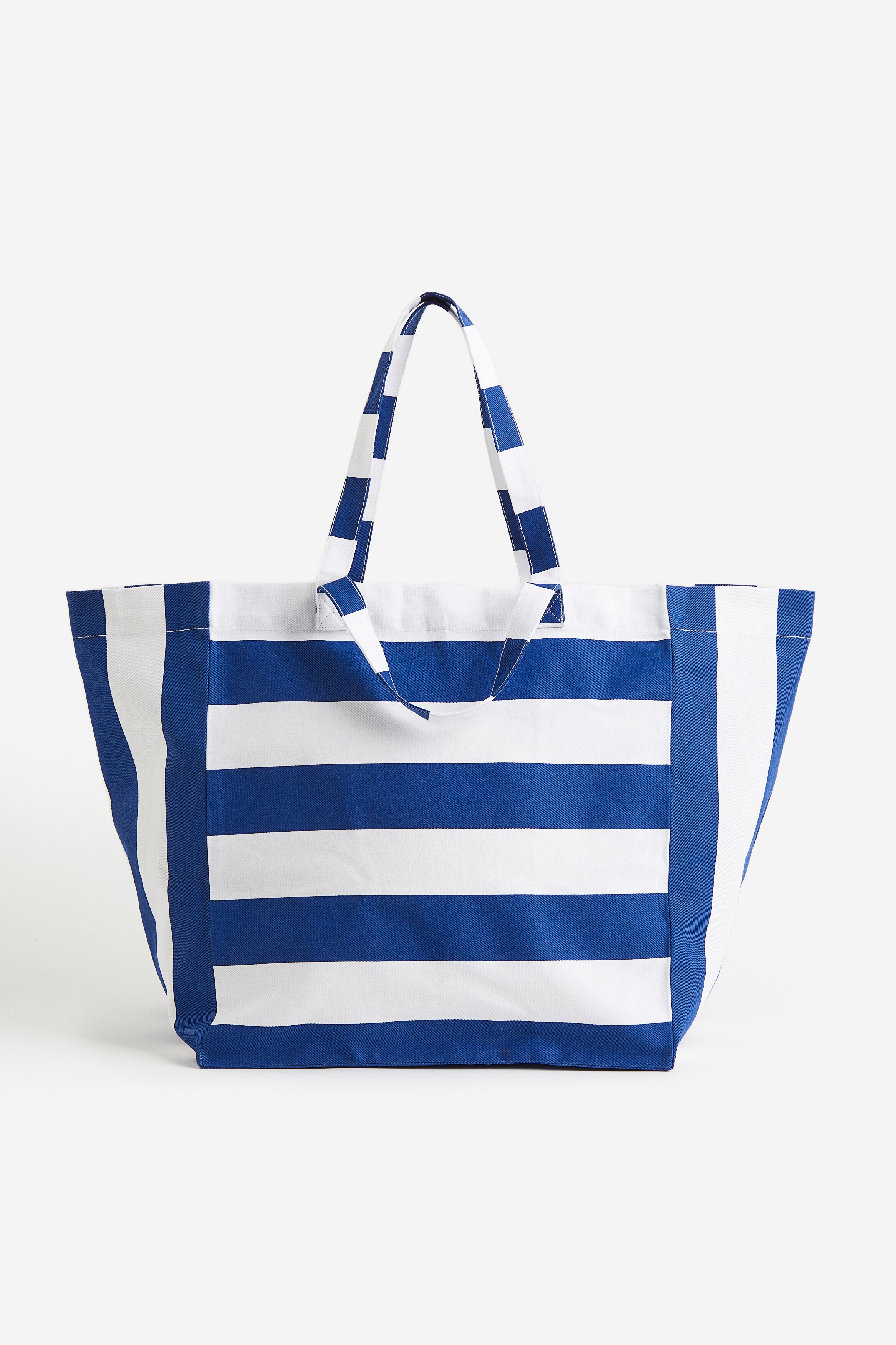 Bright blue/striped