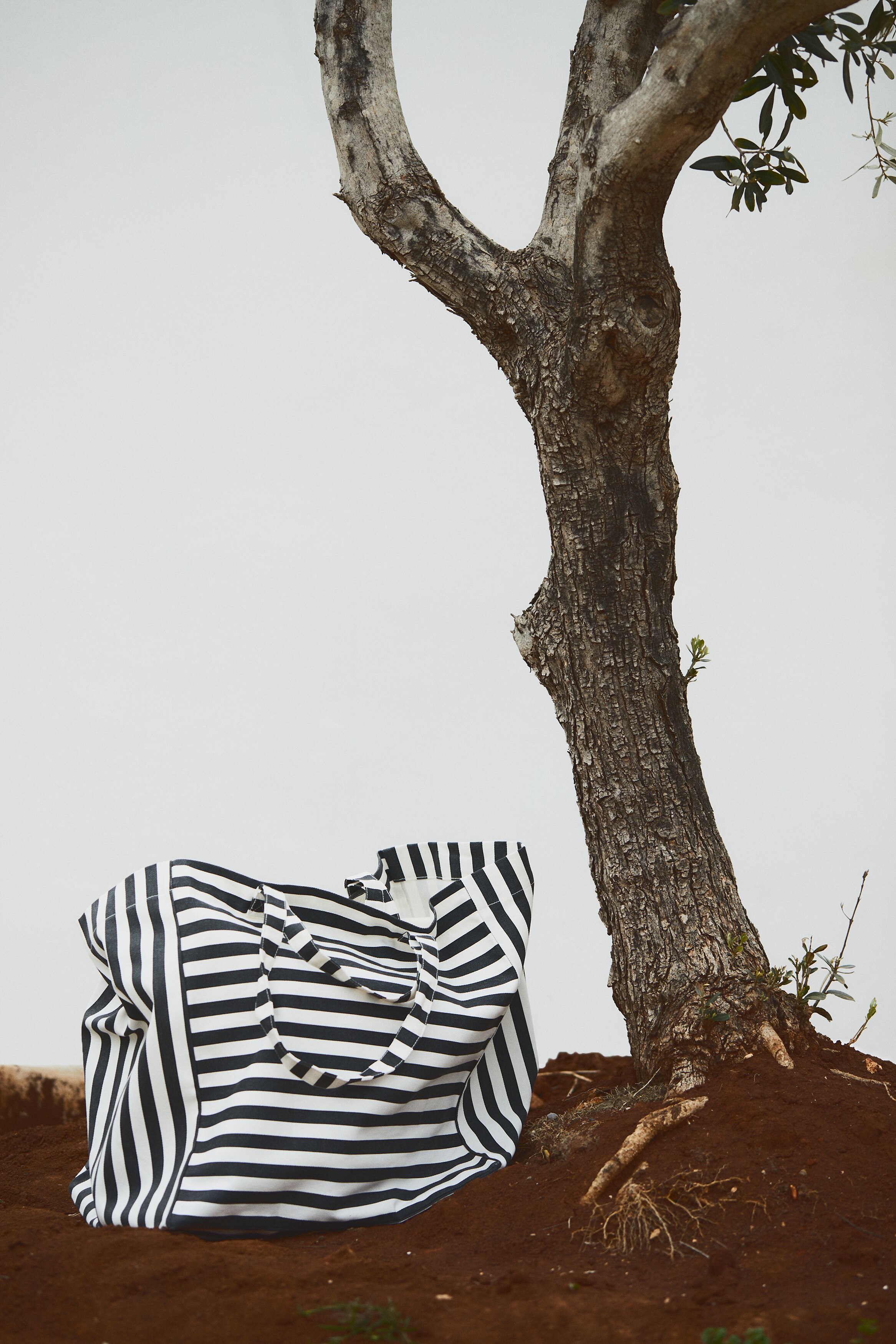Dark gray/striped