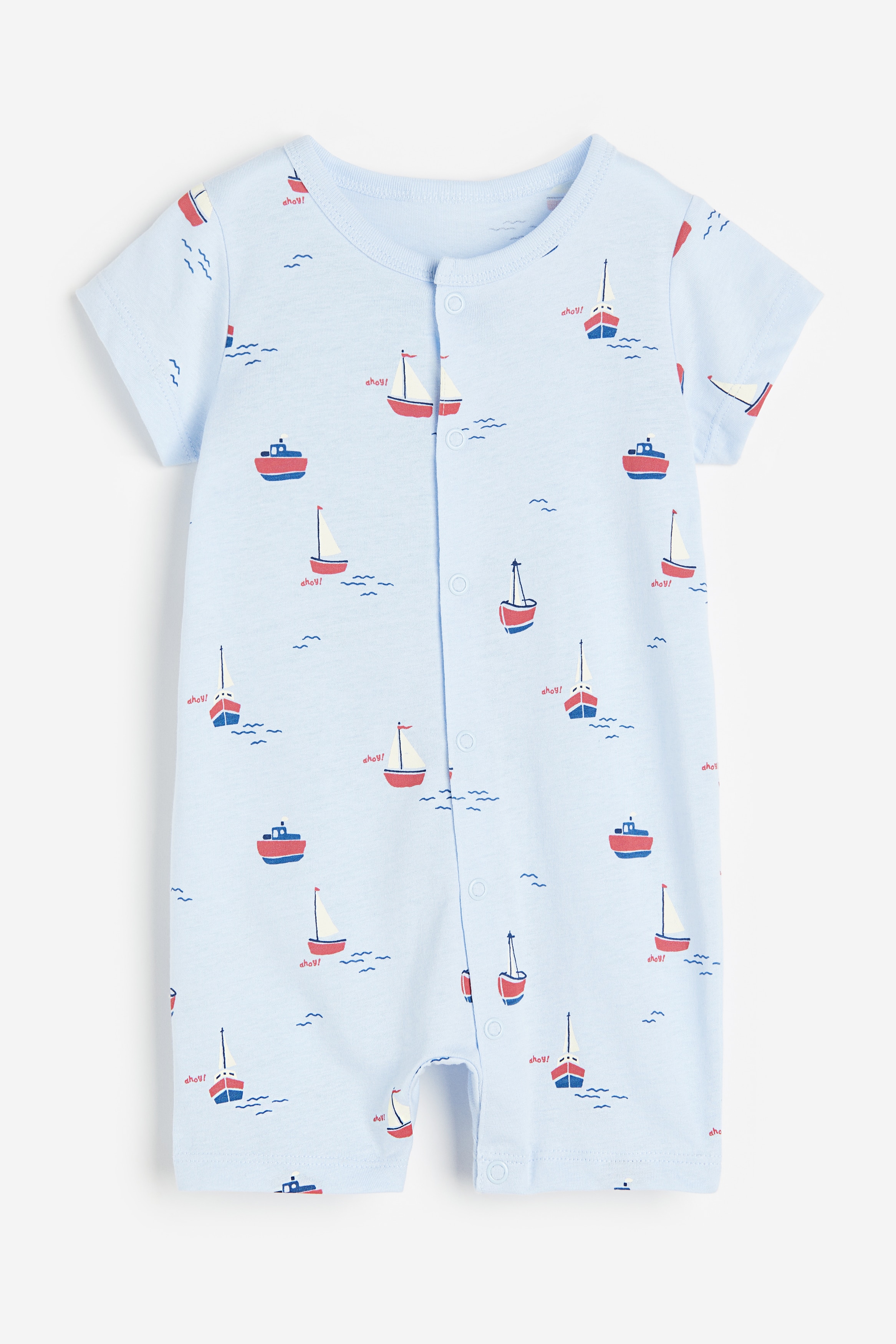 Light blue/boats