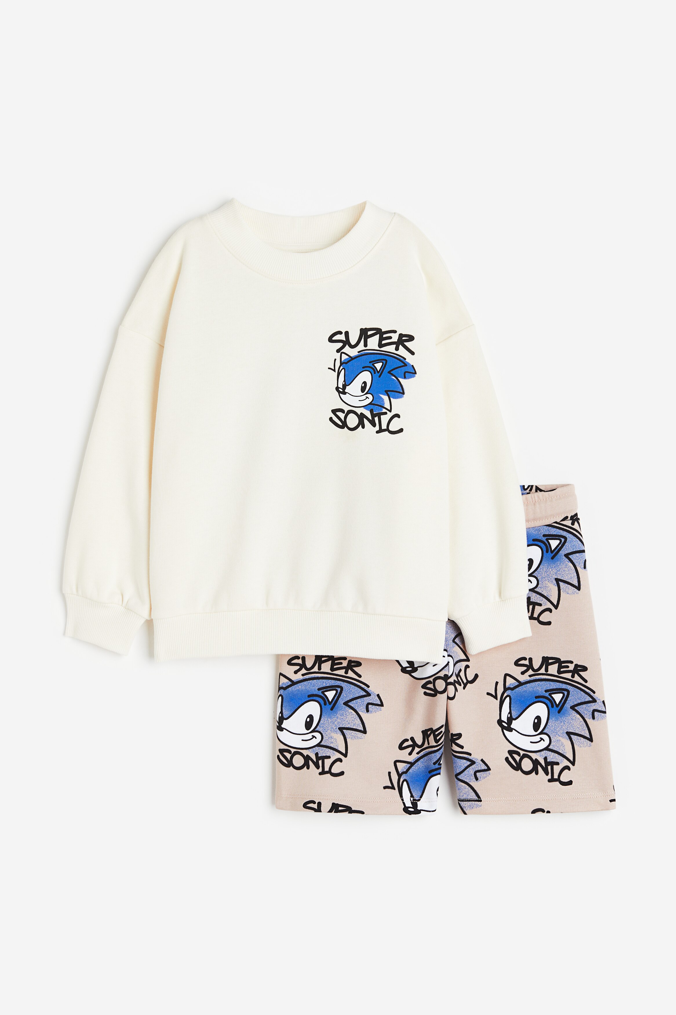 Комплект толстовки с принтом H&M из 2 частей