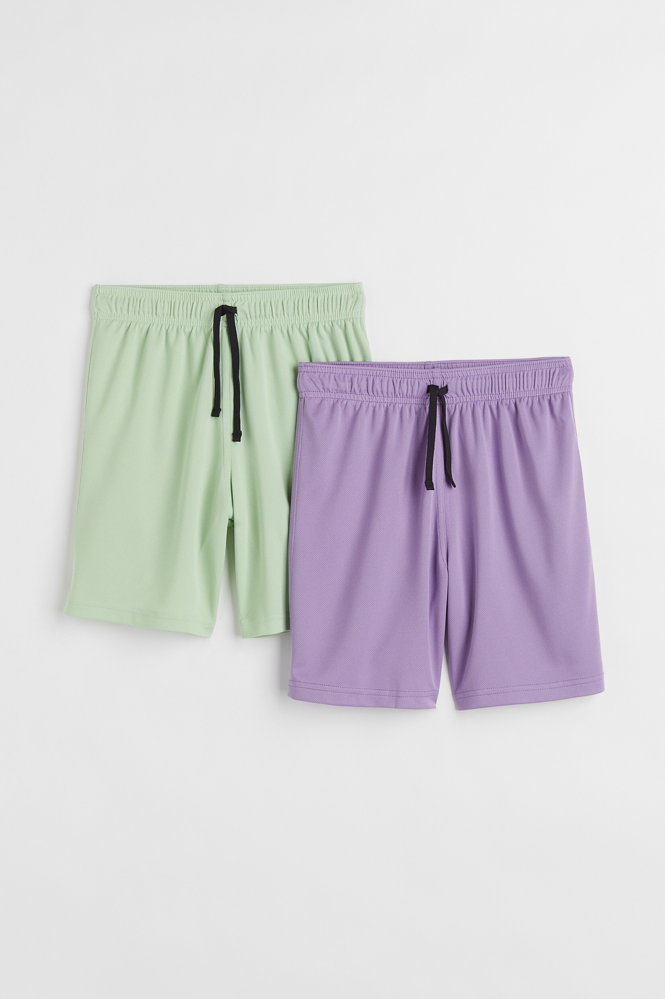 Спортивные шорты H&M из 2-х комплектов с технологией DryMove