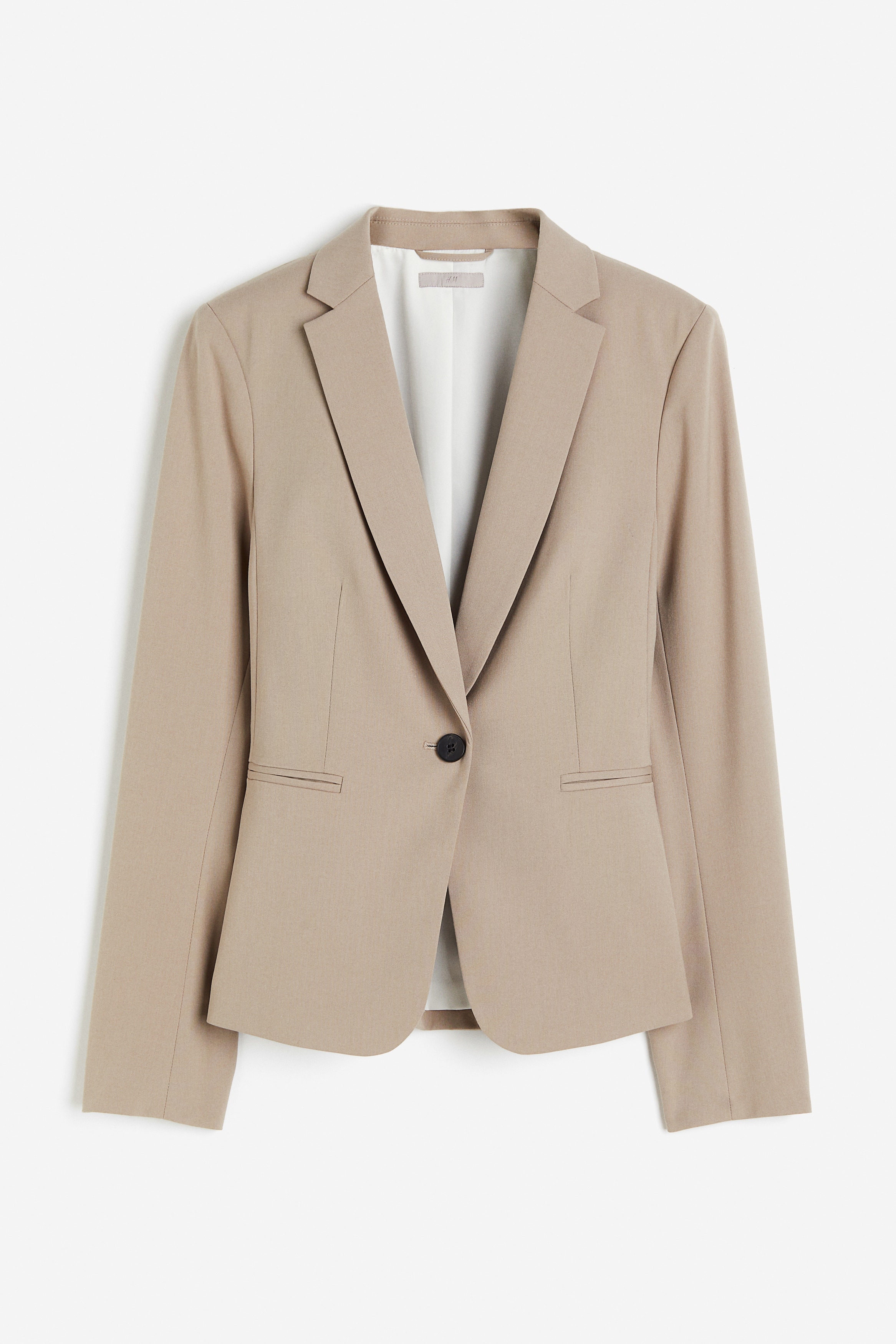 Приталенный блейзер H&M