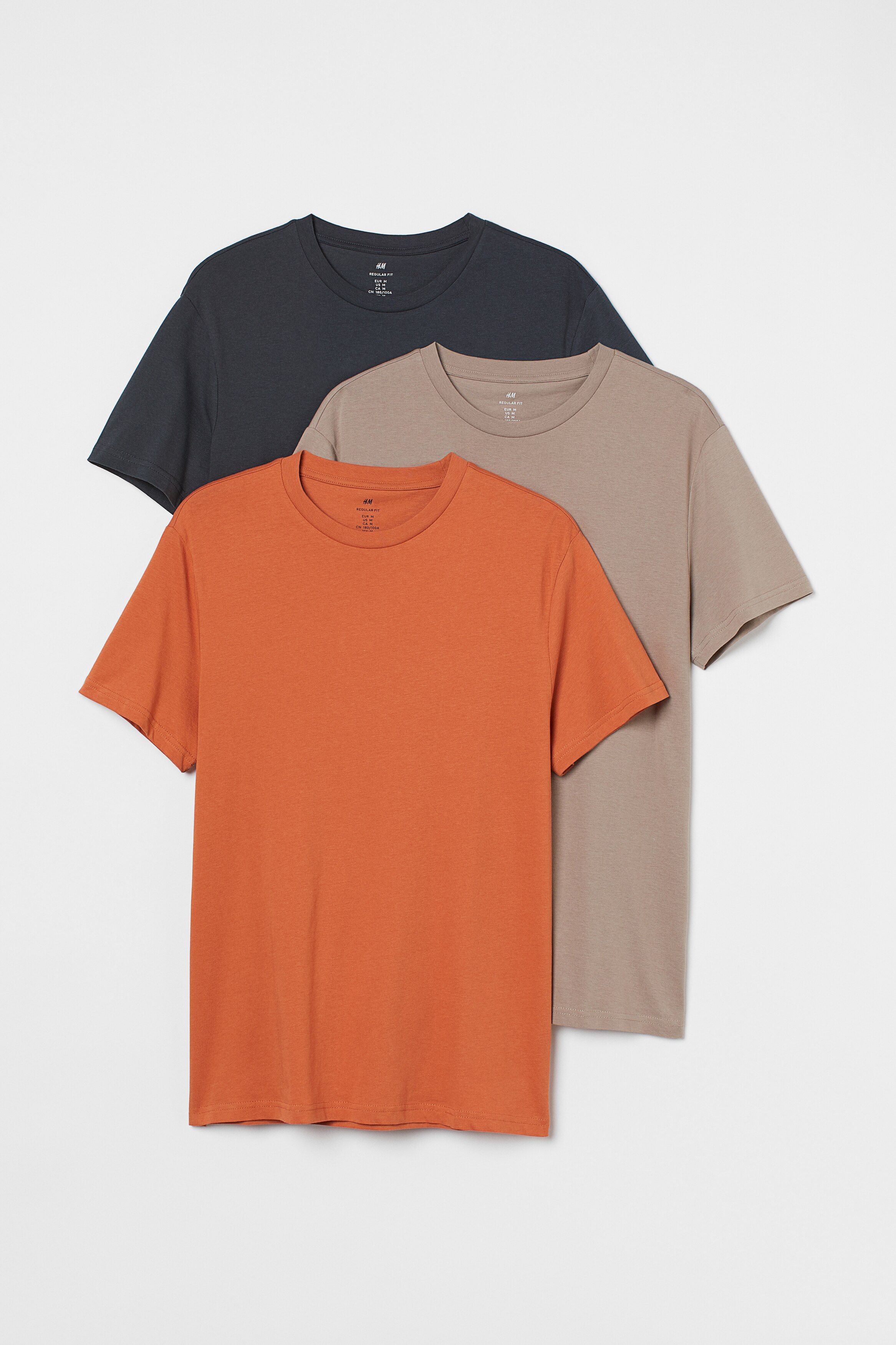 Dark gray/orange/beige