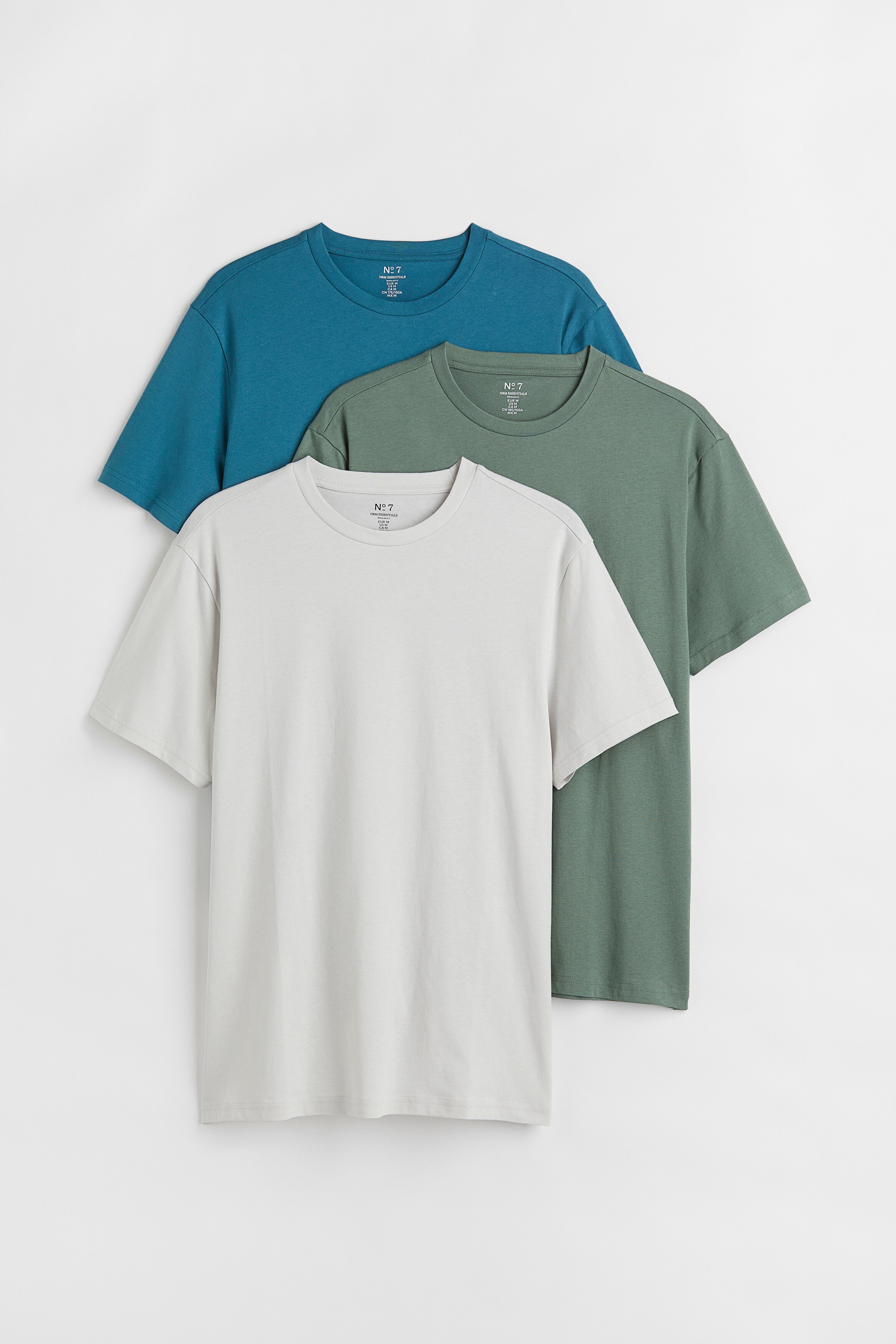 Light gray/green/blue