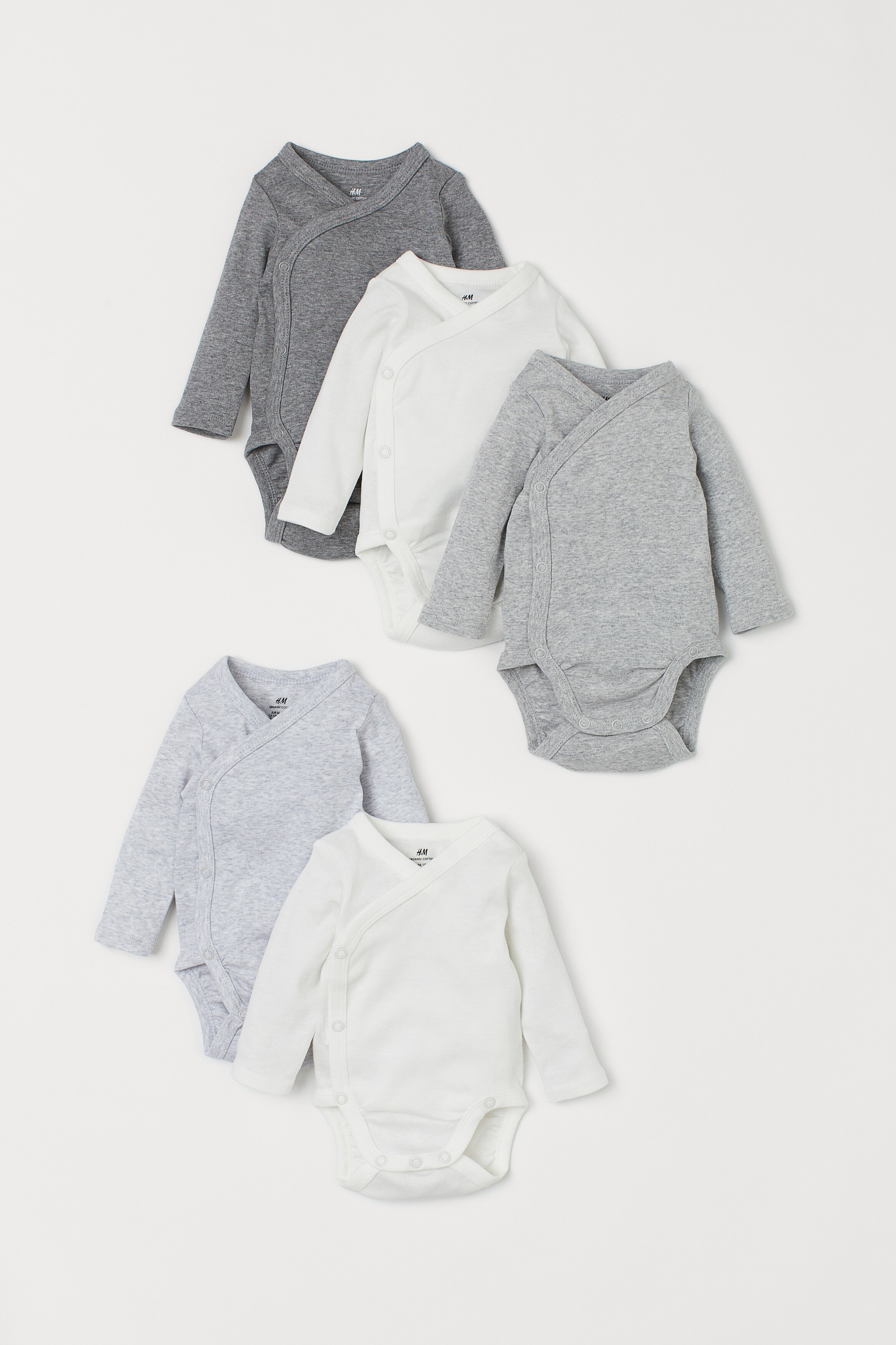 Боди-накидки H&M из 5 упаковок