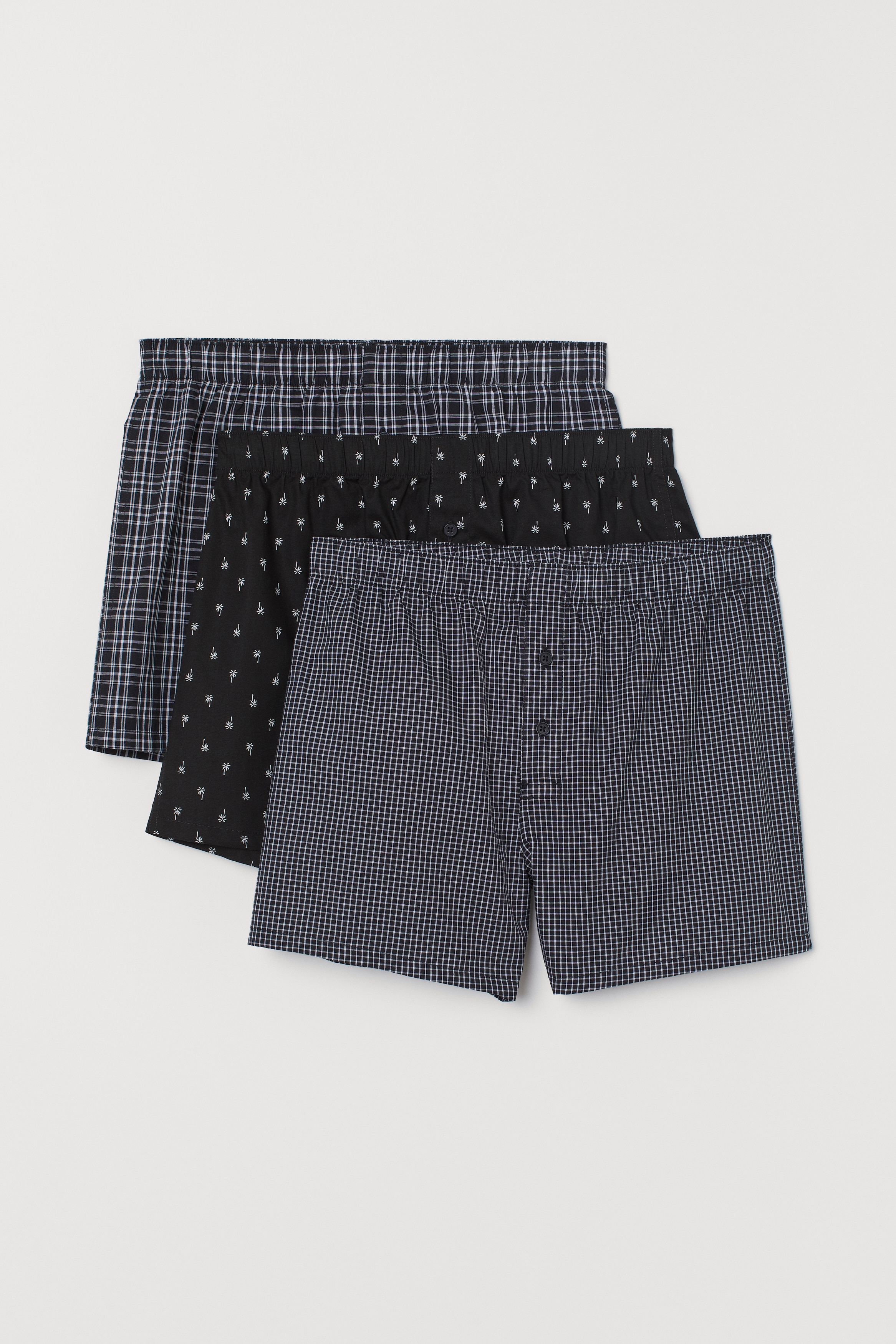 Хлопчатобумажные боксерские шорты H-M из 3-х комплектов 2890₽