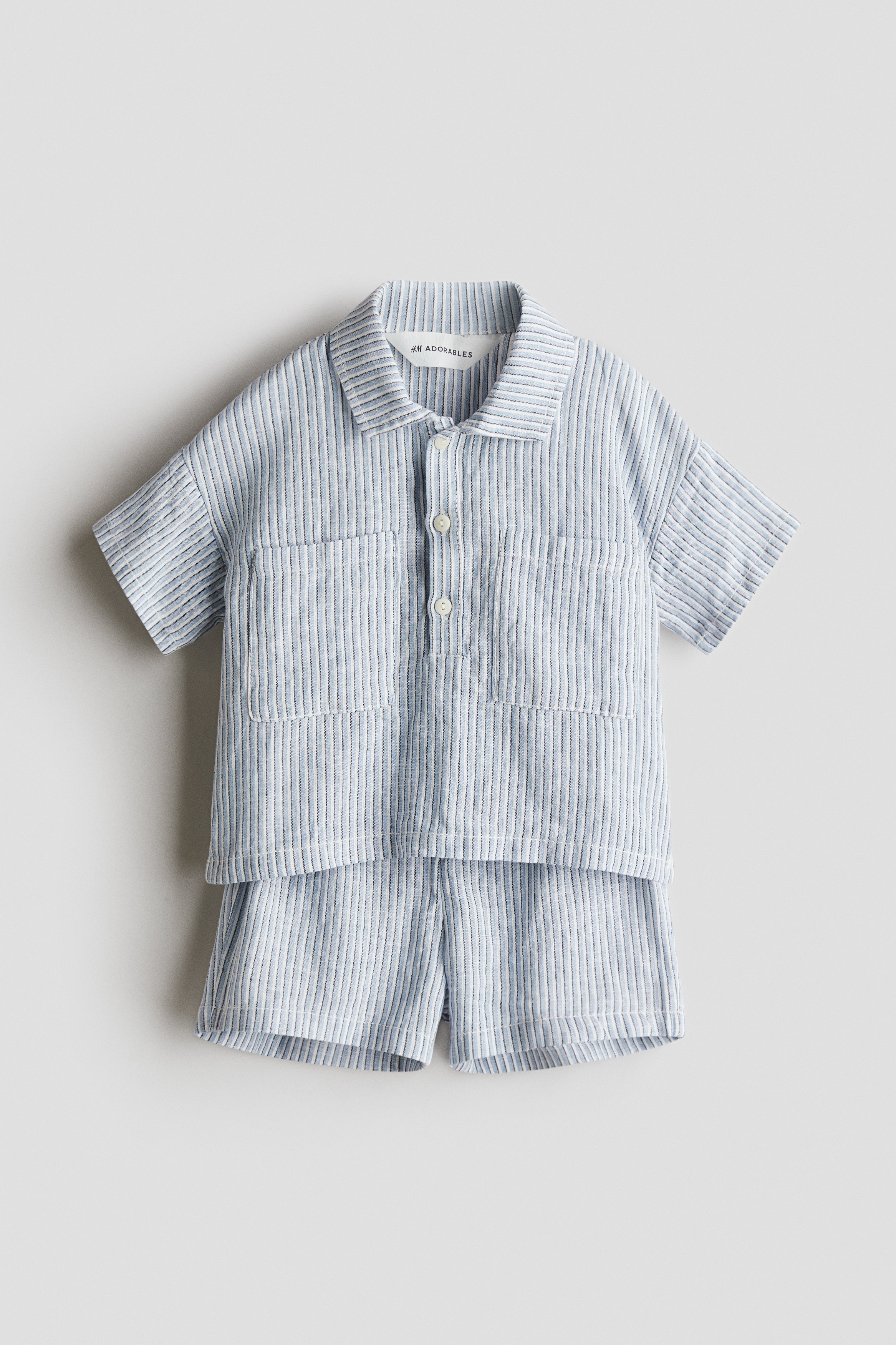Комплект из 2 предметов льняной смеси H&M