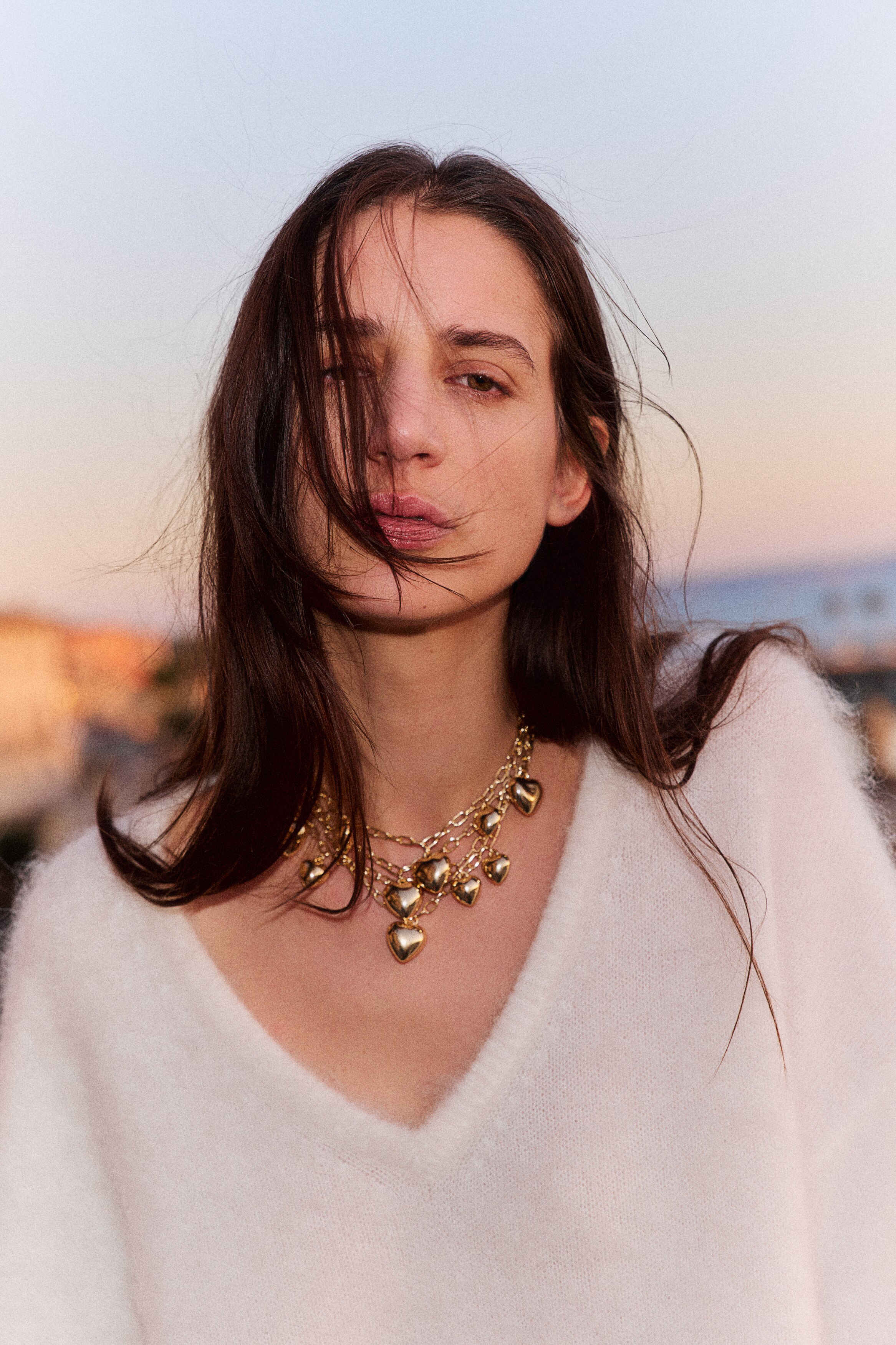 Многослойное колье-шарм от H&M