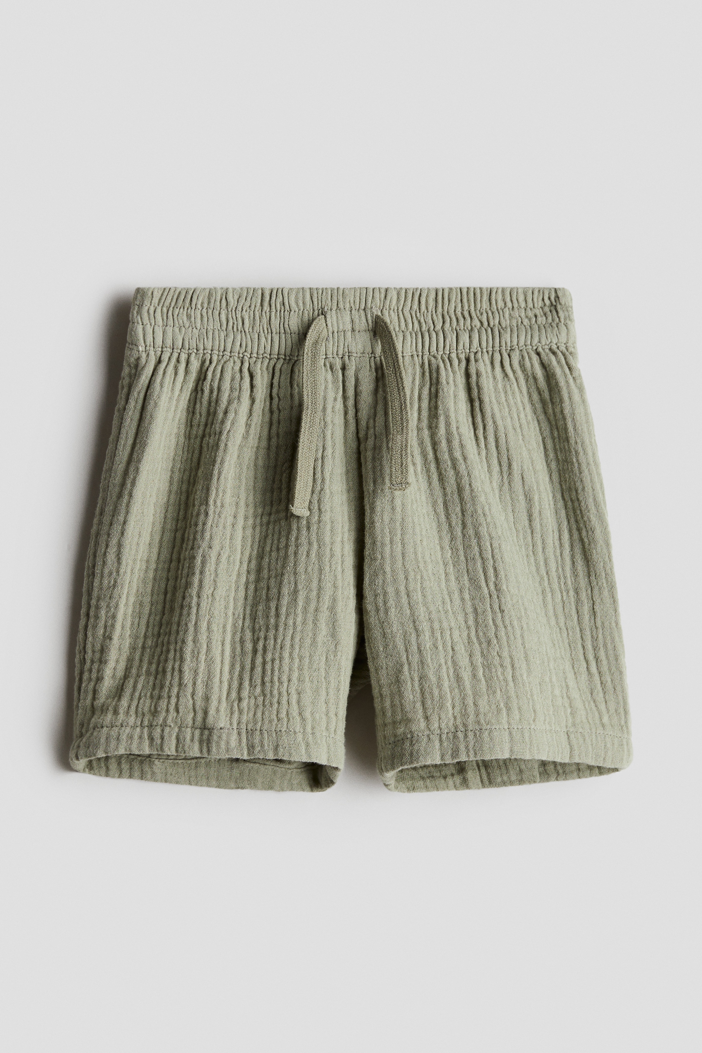 Хлопковые муслиновые шорты H&M