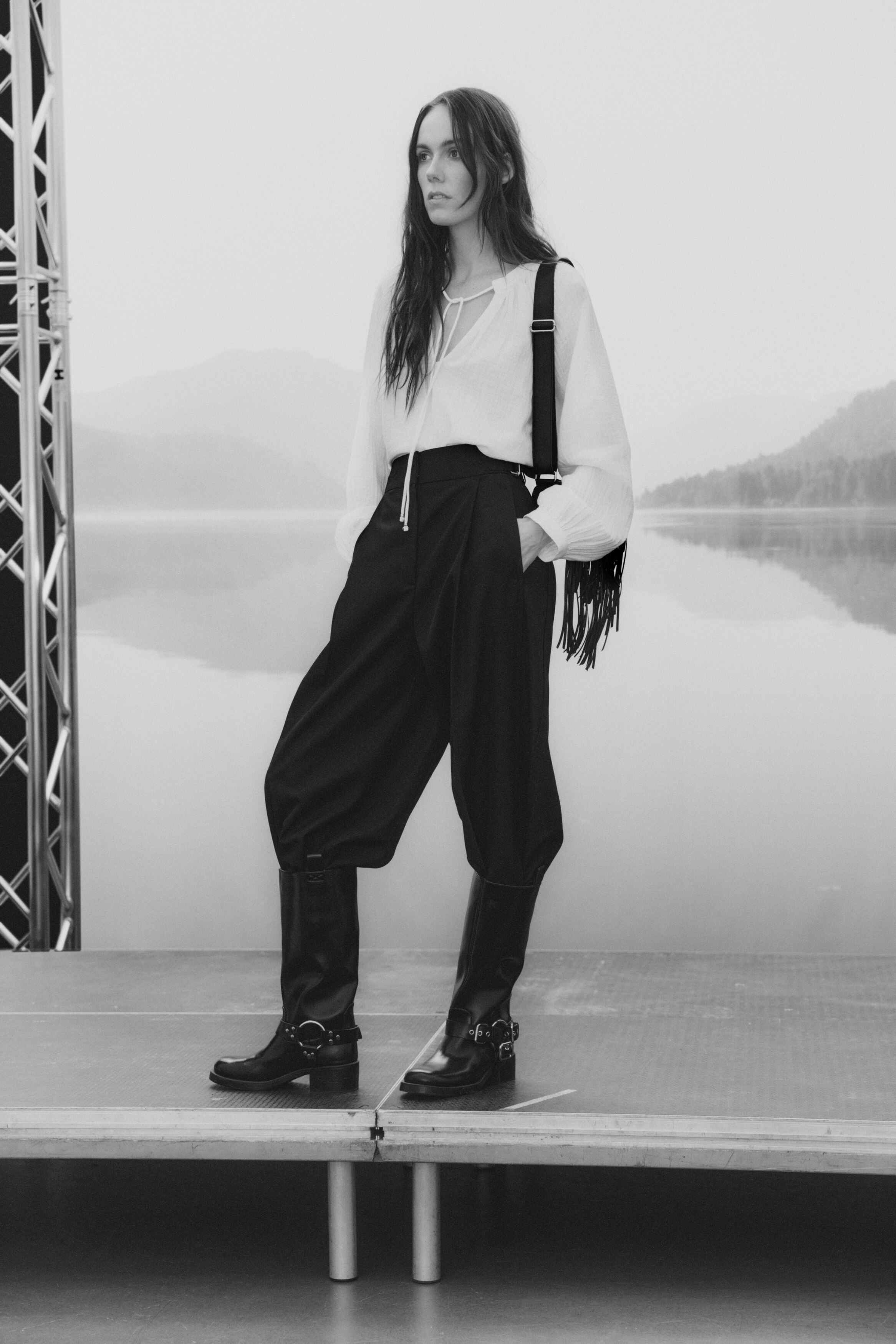 Муслиновая блузка H&M
