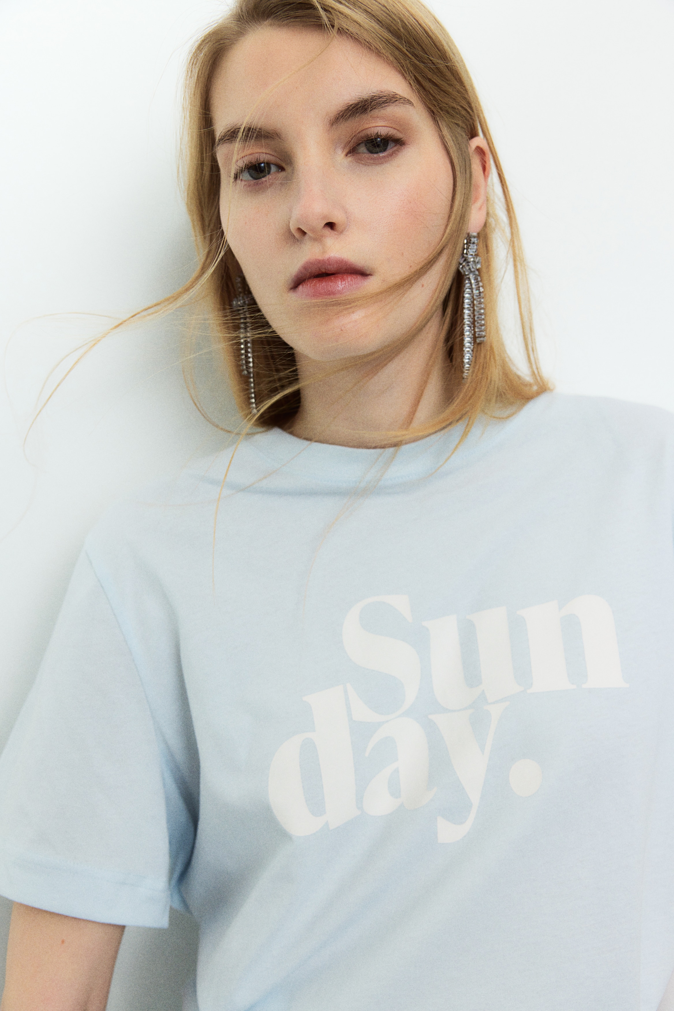 Футболка с принтом H&M